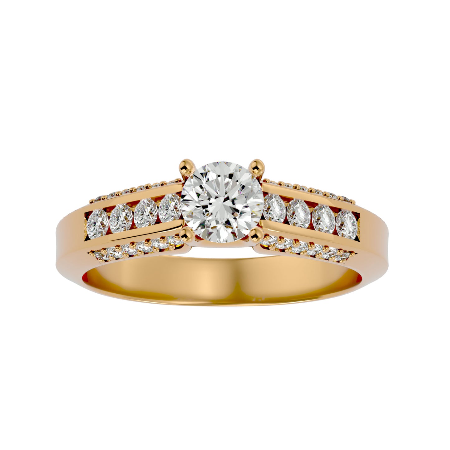Abby diamond engagement ring