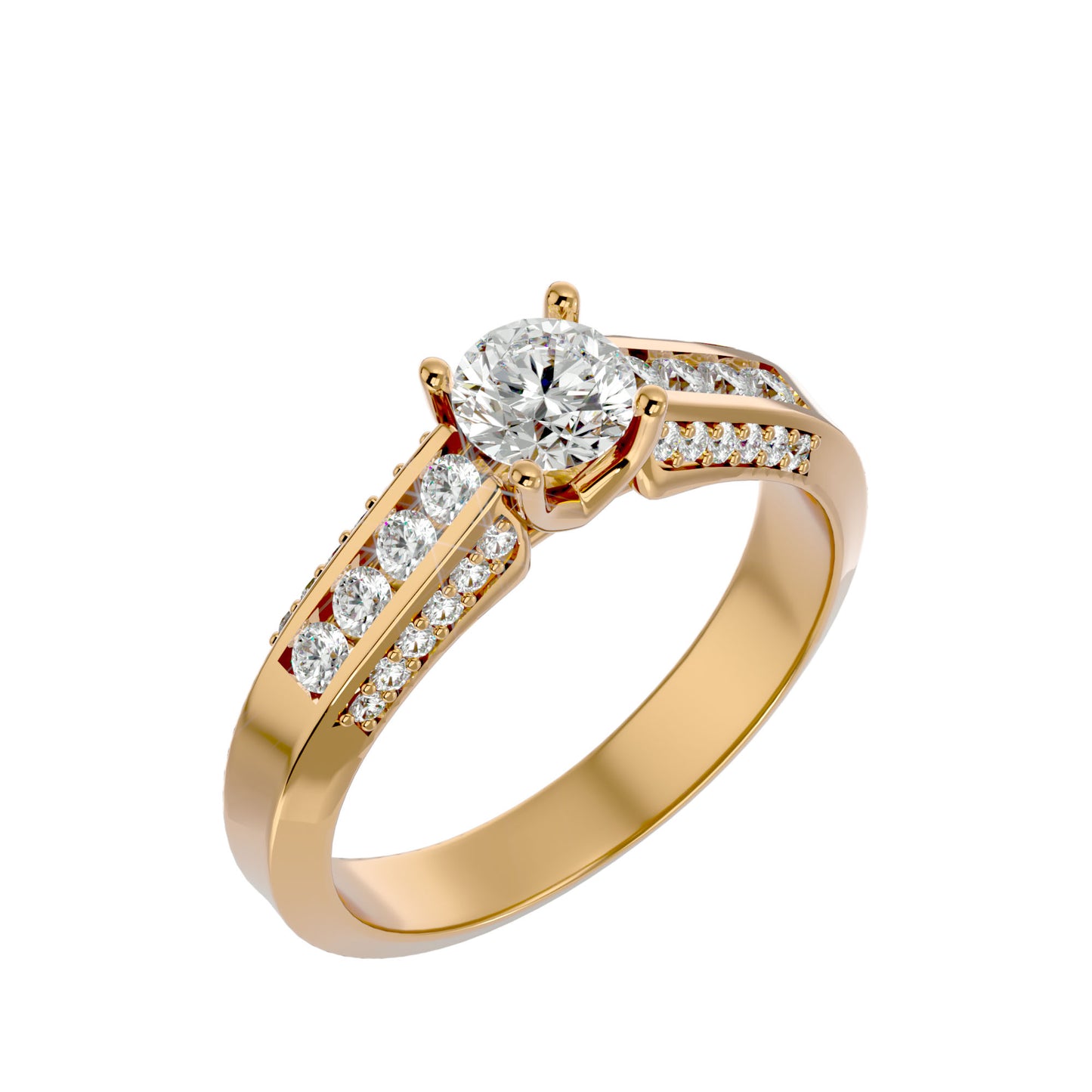 Abby diamond engagement ring