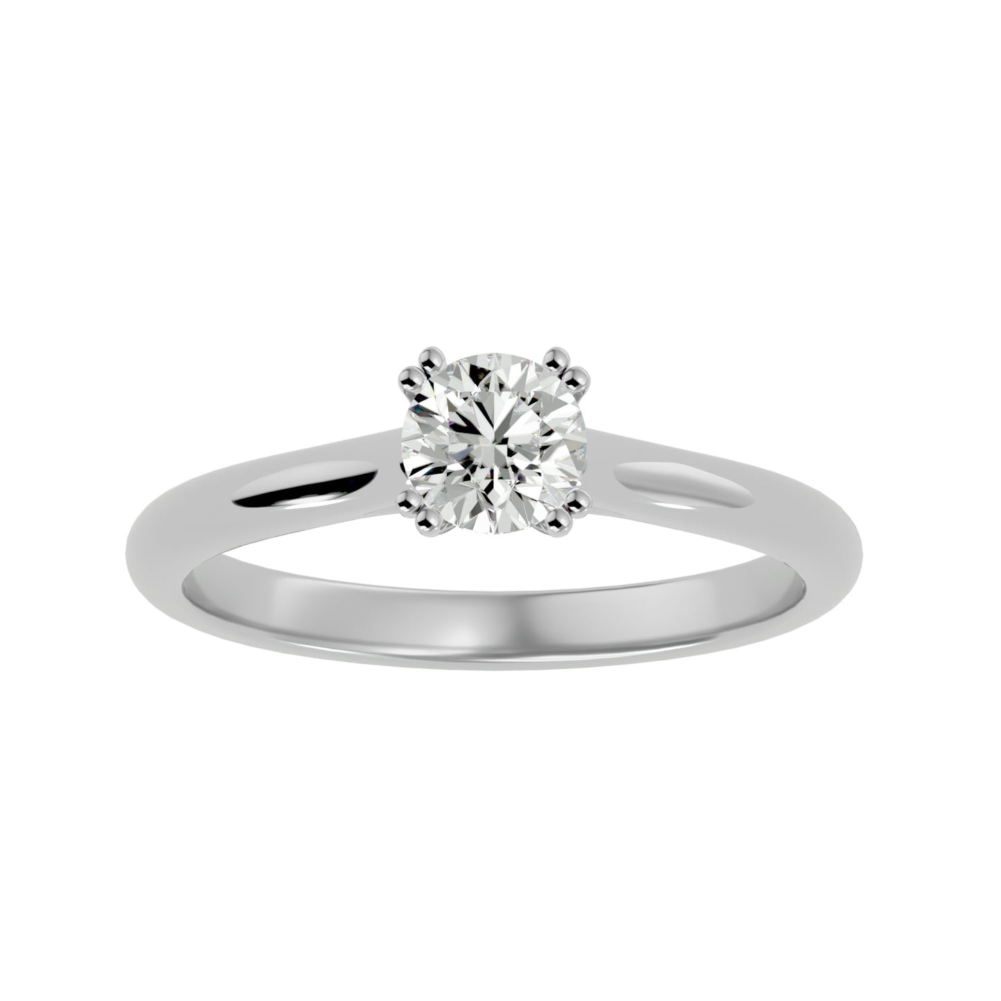 Eirlys solitaire diamond engagement ring