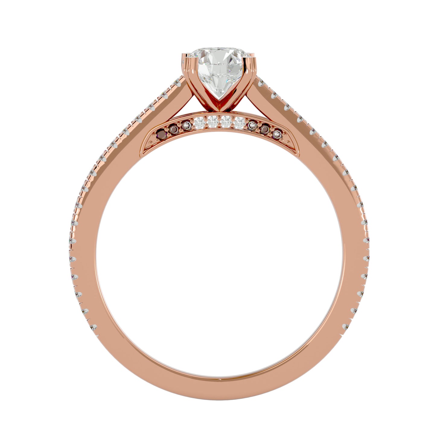 Selah soliatire diamond engagement ring