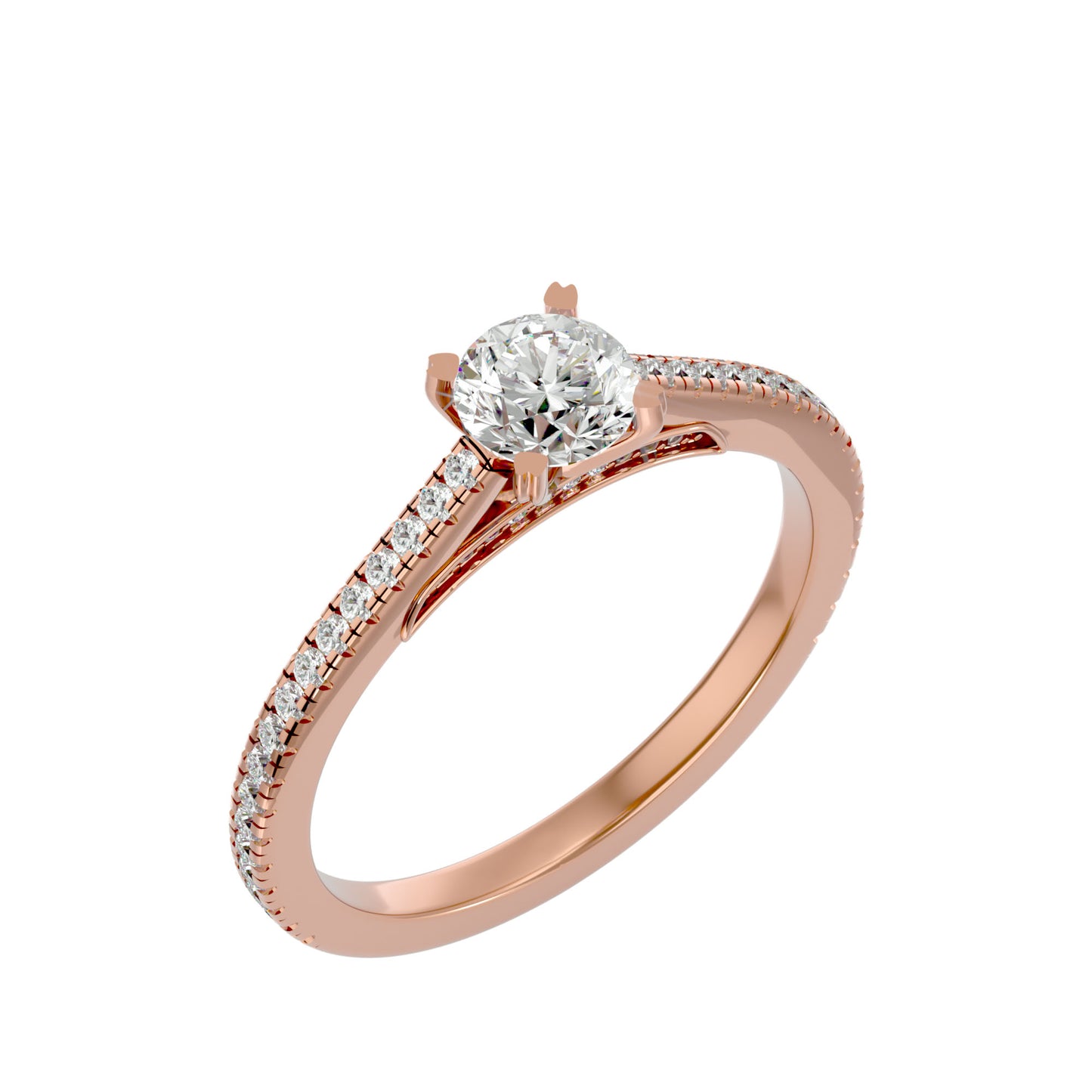 Selah soliatire diamond engagement ring
