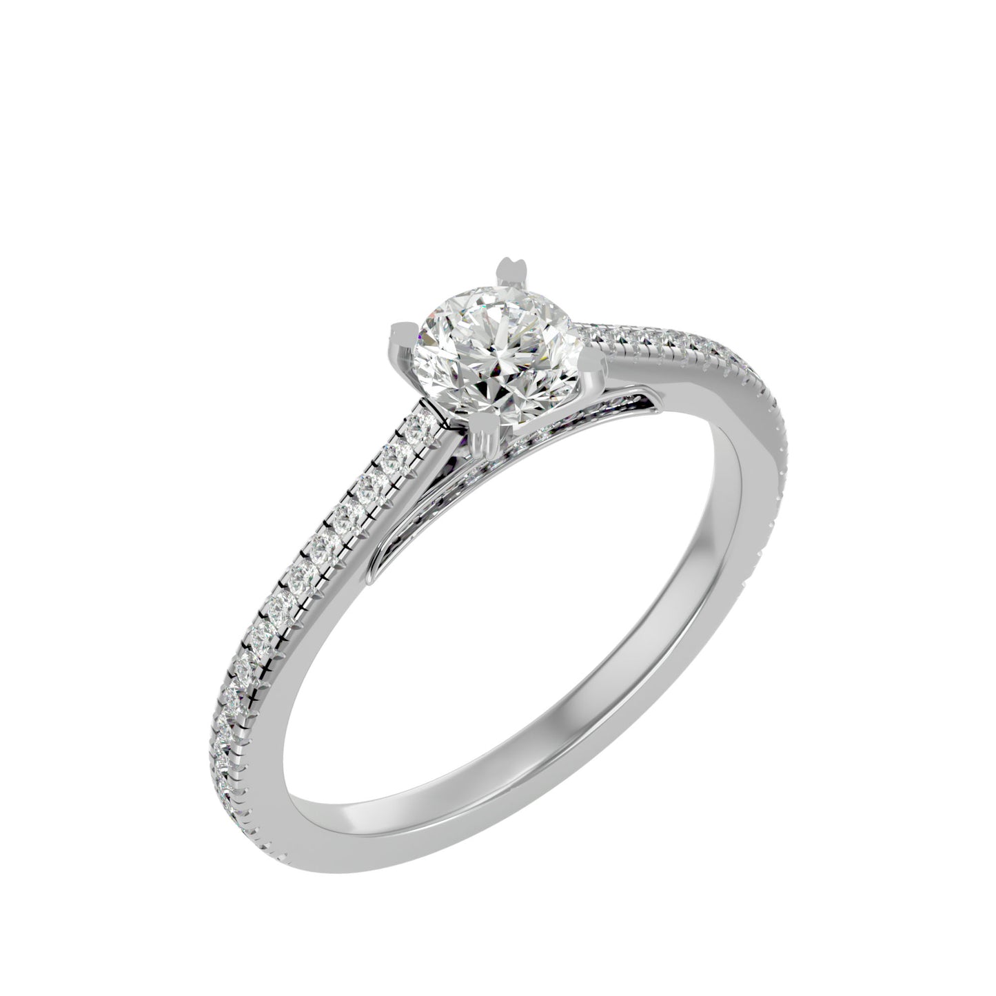 Selah soliatire diamond engagement ring