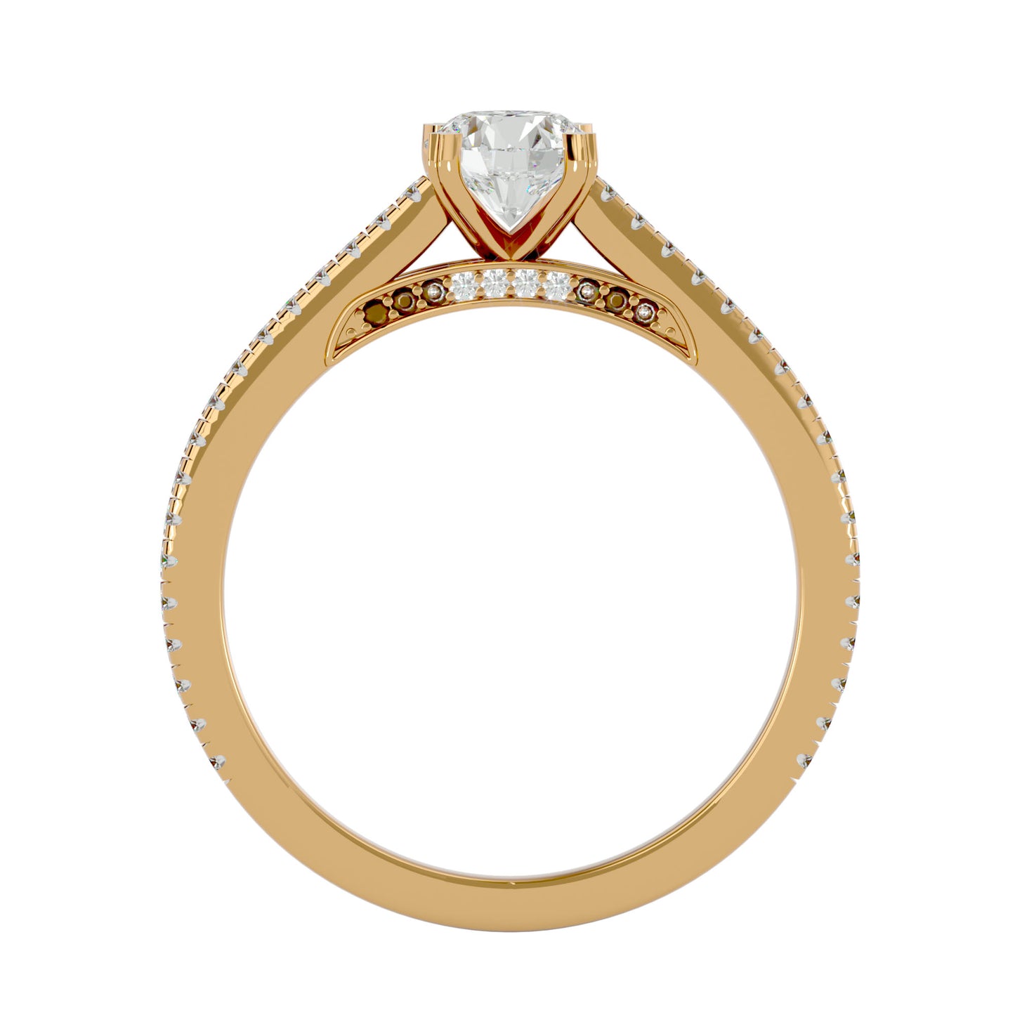 Selah soliatire diamond engagement ring