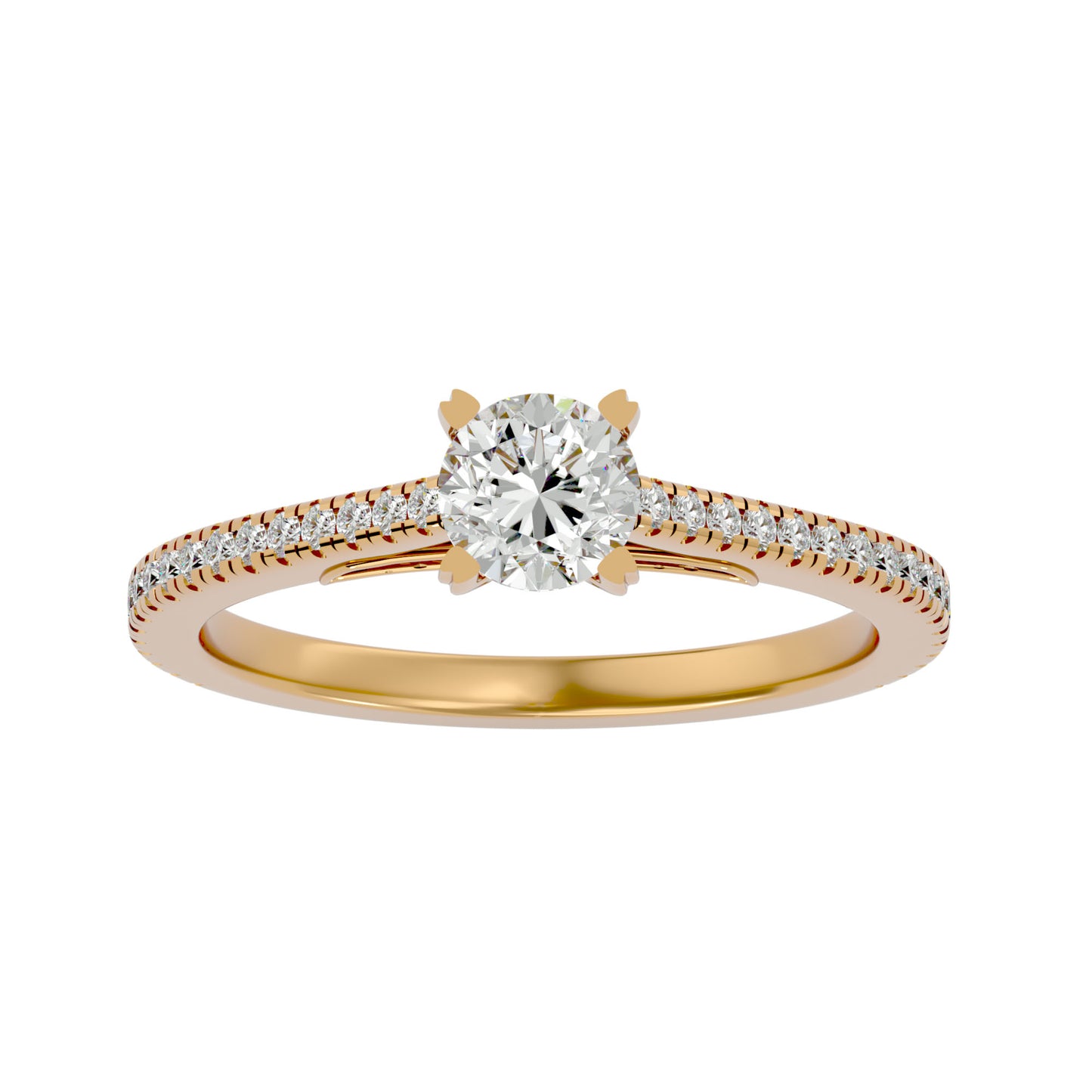 Selah soliatire diamond engagement ring
