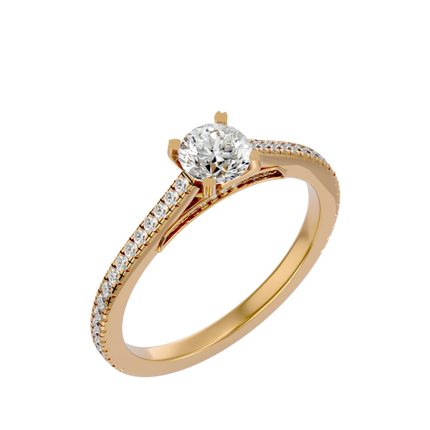 Selah soliatire diamond engagement ring
