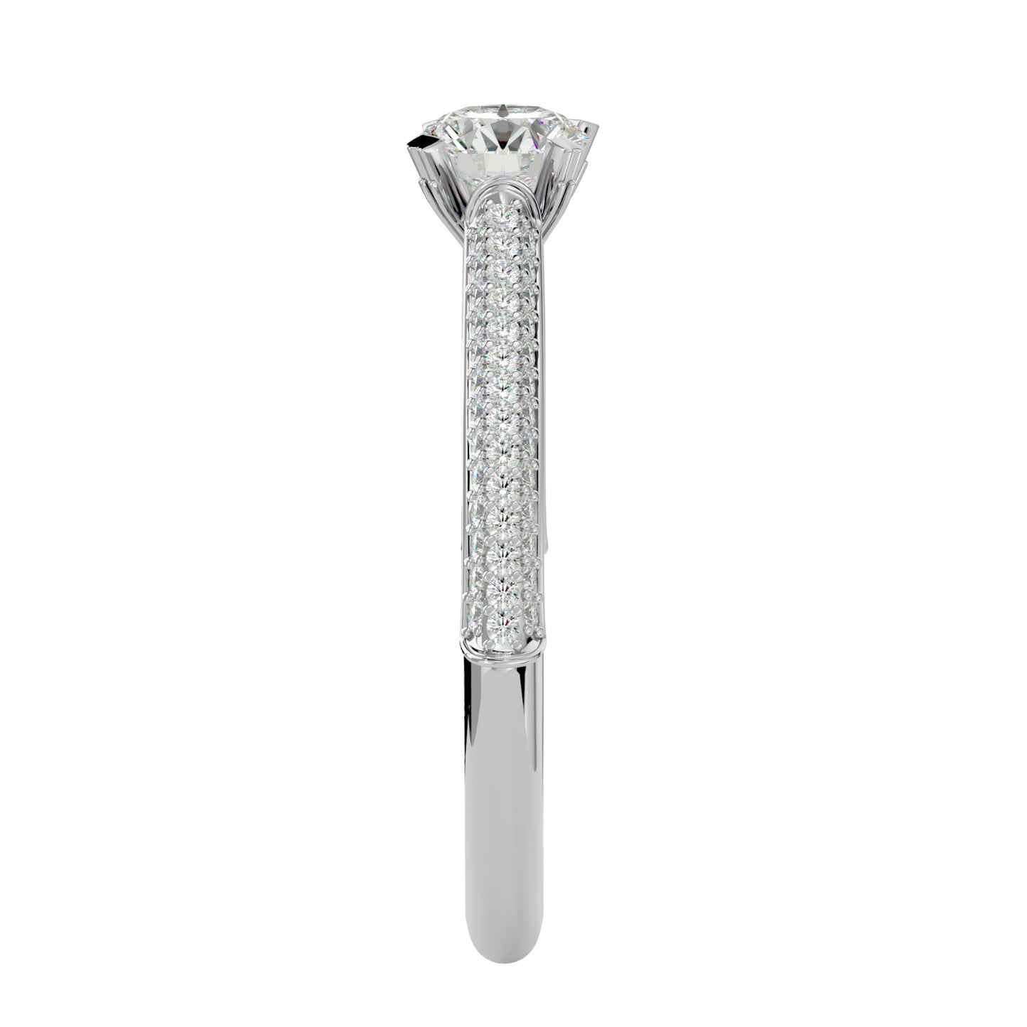 Jemima diamond engagement ring