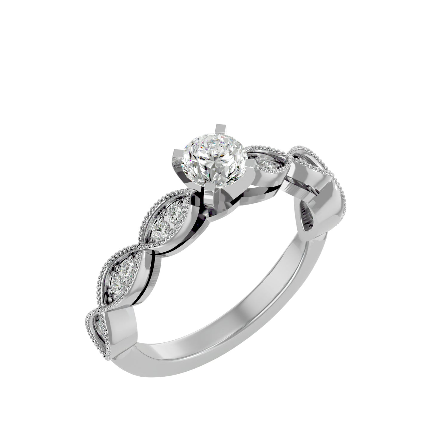 Eliana soliatire diamond engagement ring