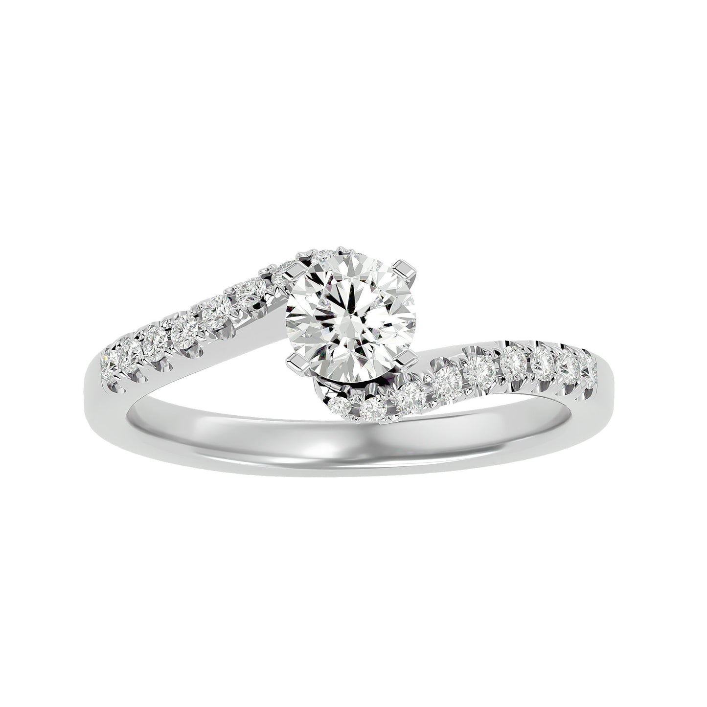 Zahira soliatire diamond engagement ring