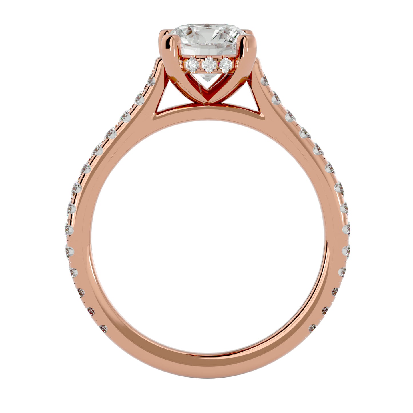 Zaynab diamond engagement ring