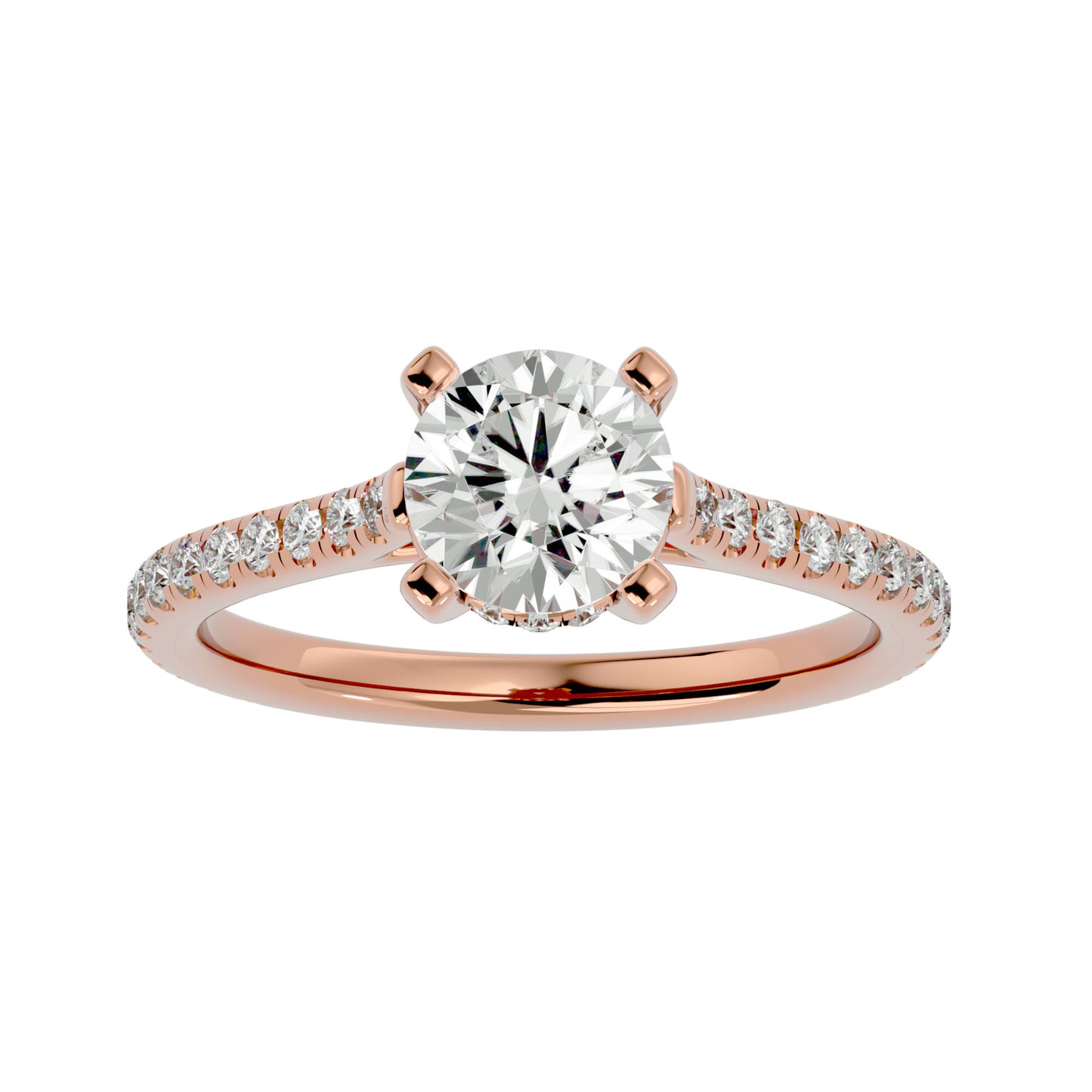 Zaynab diamond engagement ring