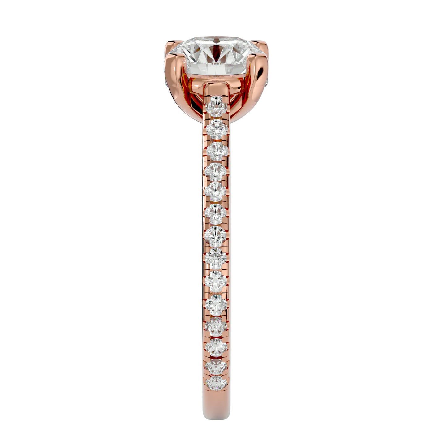Zaynab diamond engagement ring