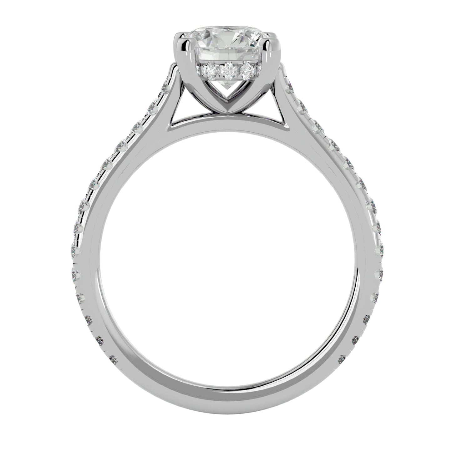 Zaynab diamond engagement ring