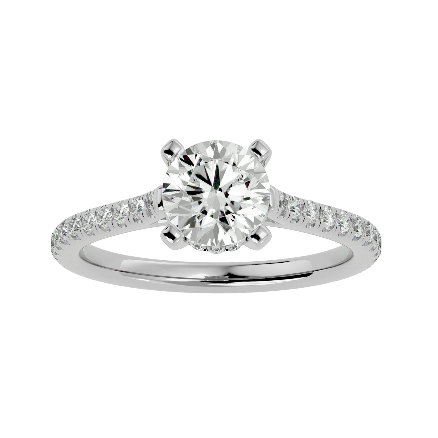 Zaynab diamond engagement ring