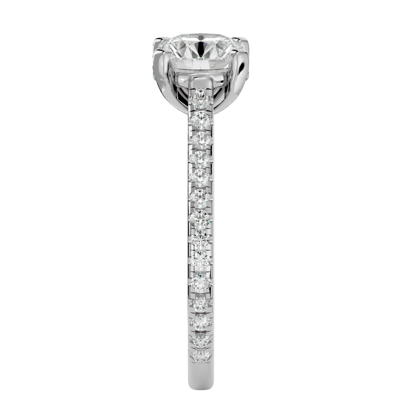 Zaynab diamond engagement ring