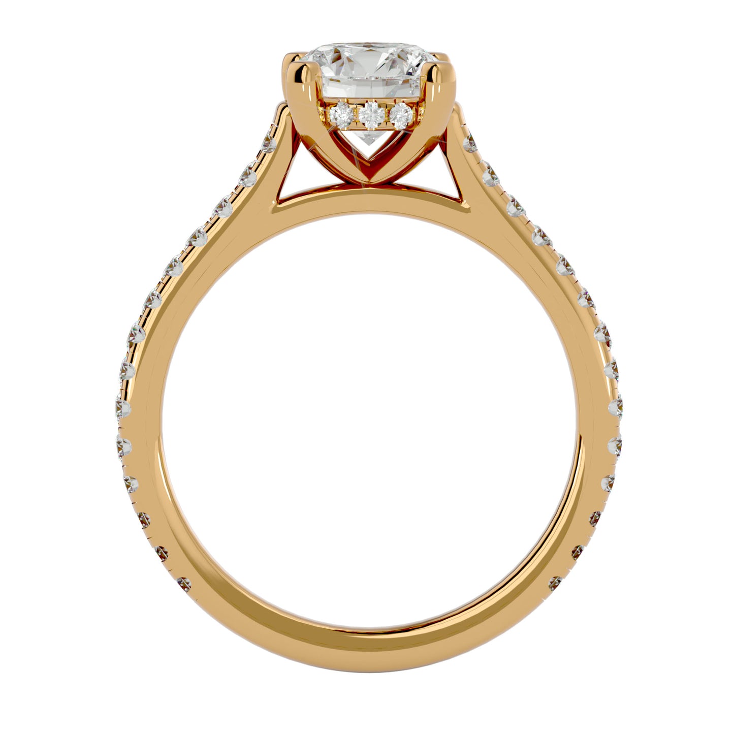 Zaynab diamond engagement ring