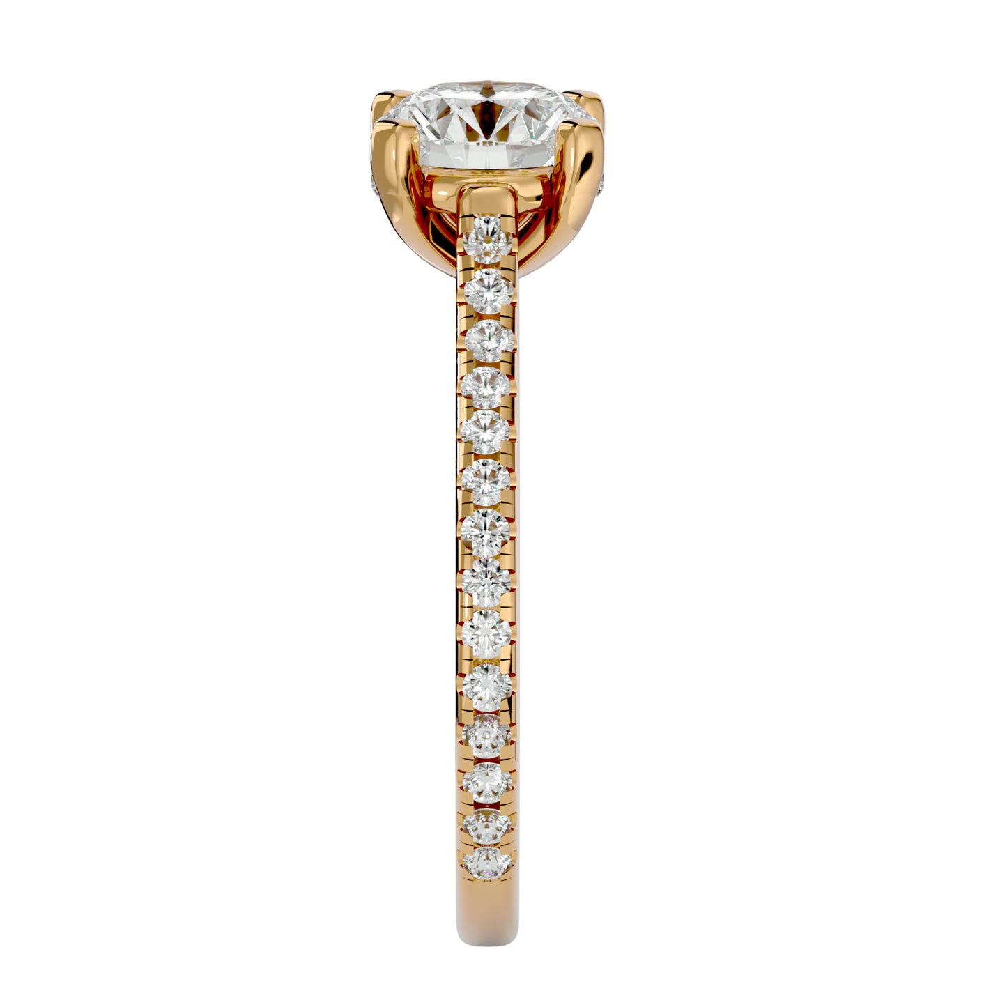 Zaynab diamond engagement ring