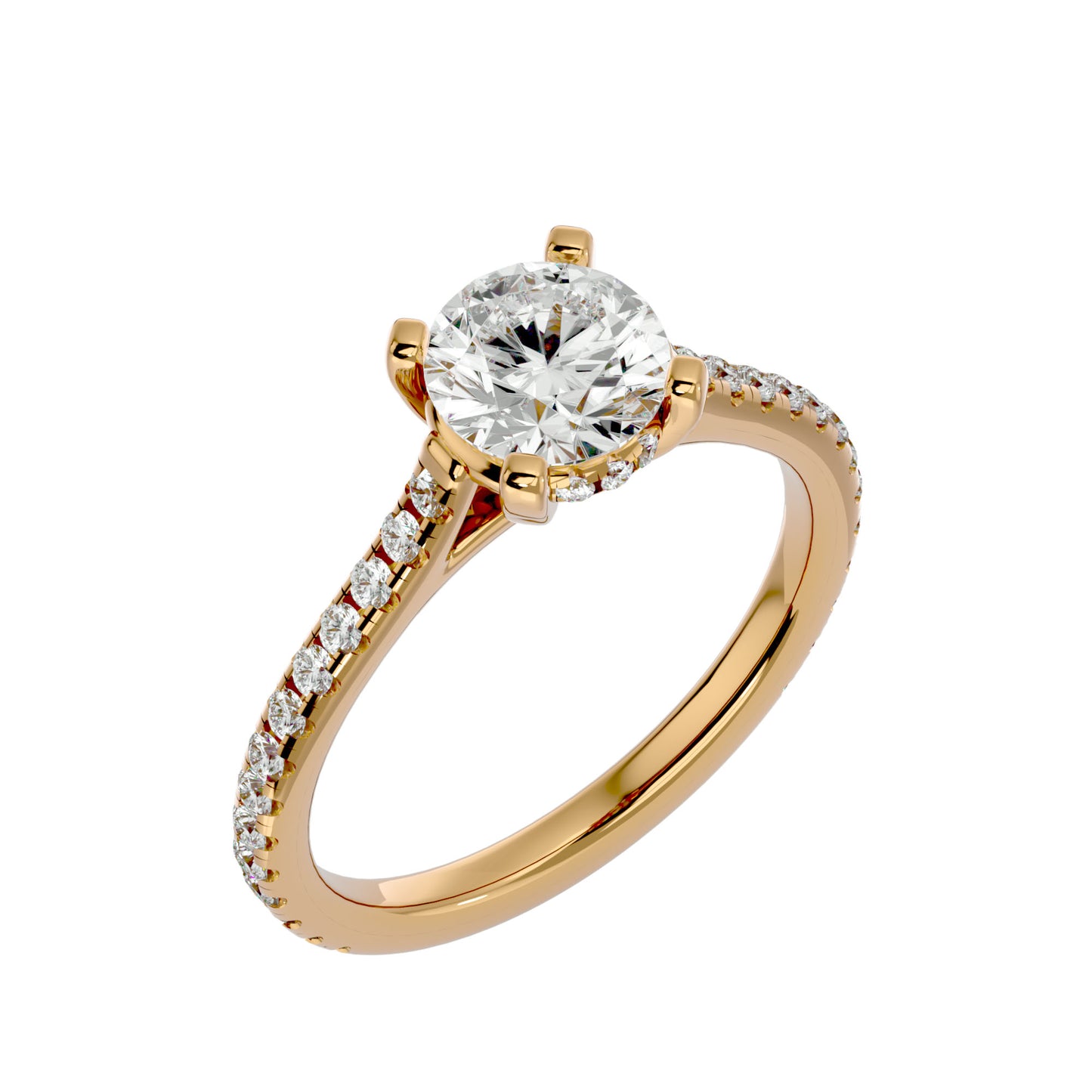 Zaynab diamond engagement ring