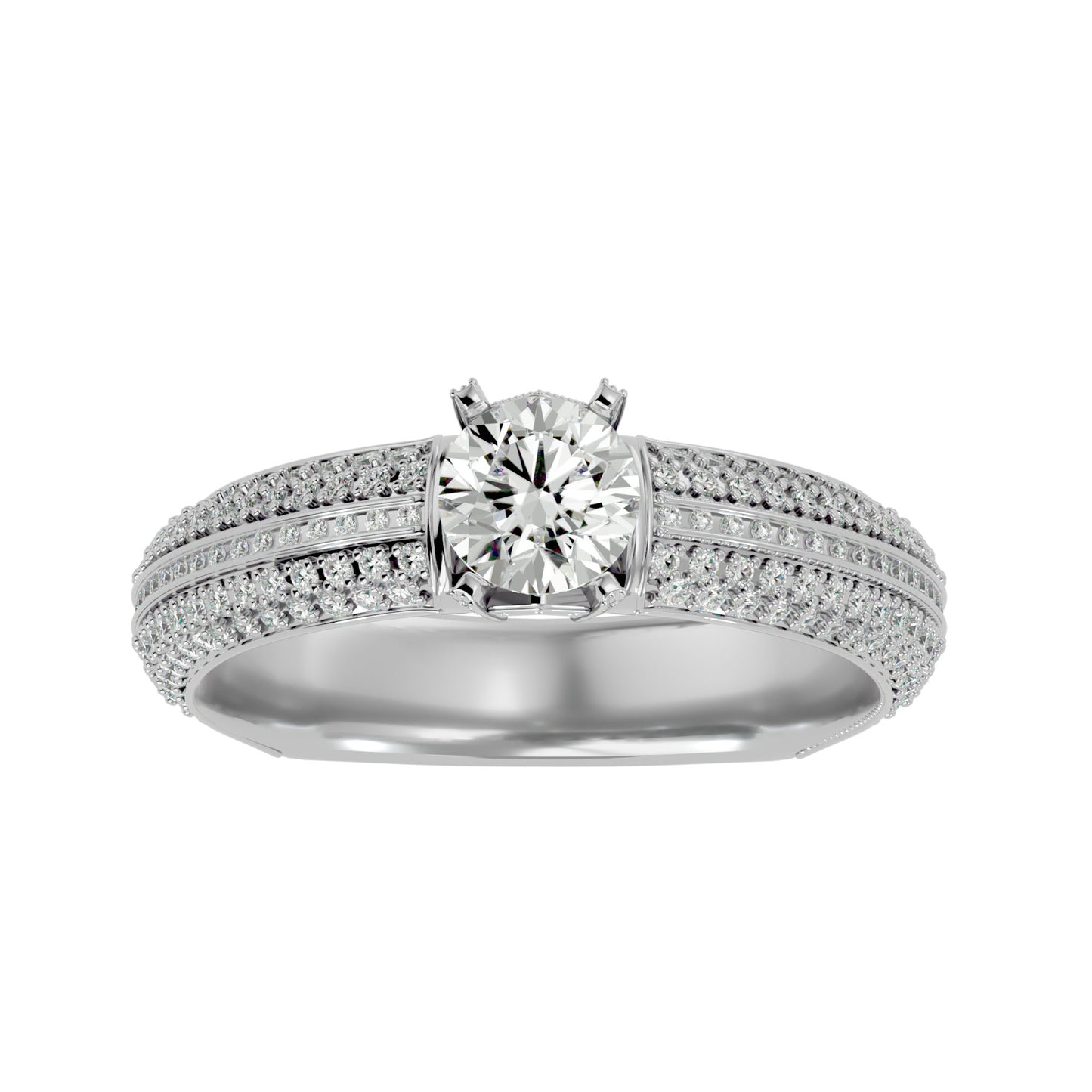 Thao diamond engagement ring