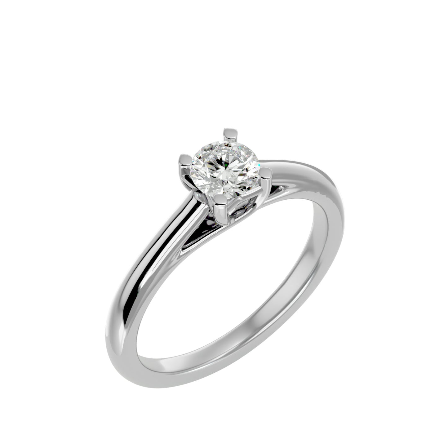 Daffodil diamond engagement ring