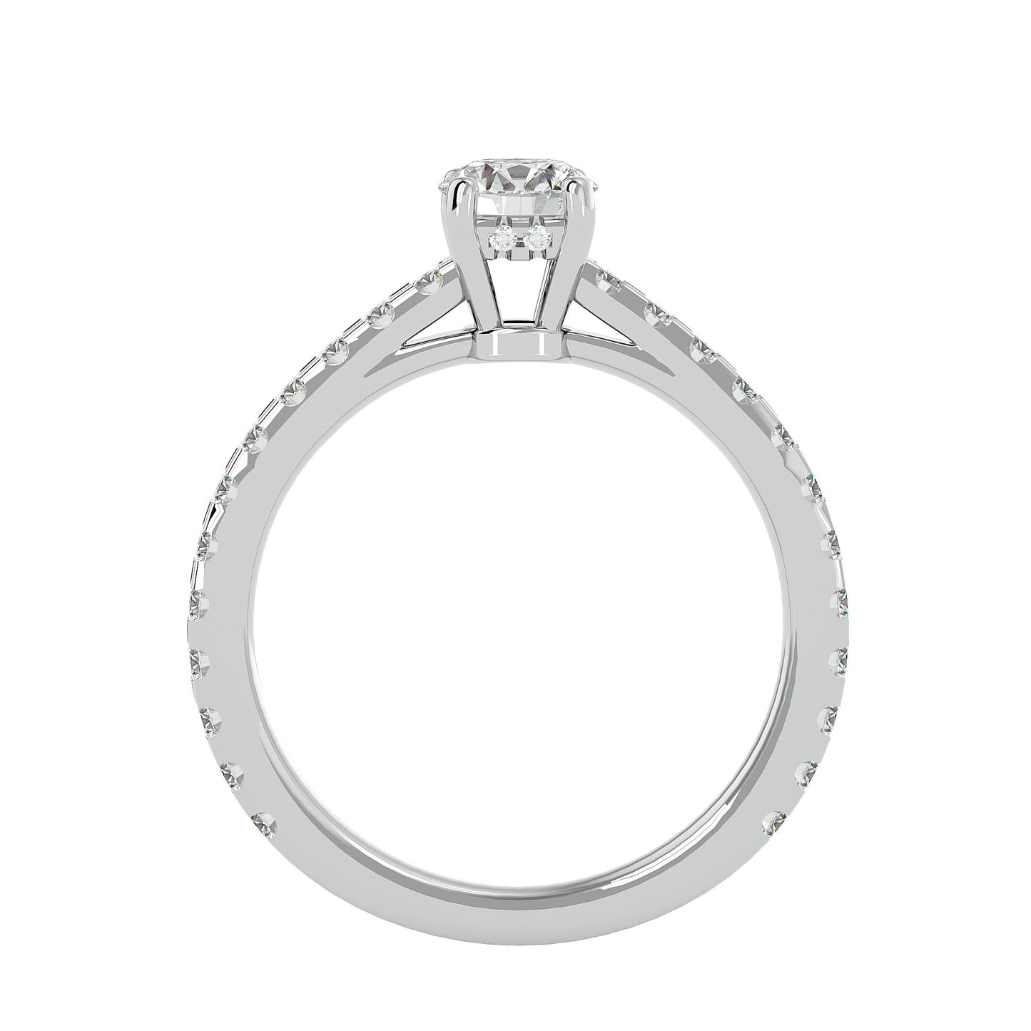 Sonnet diamond engagement ring