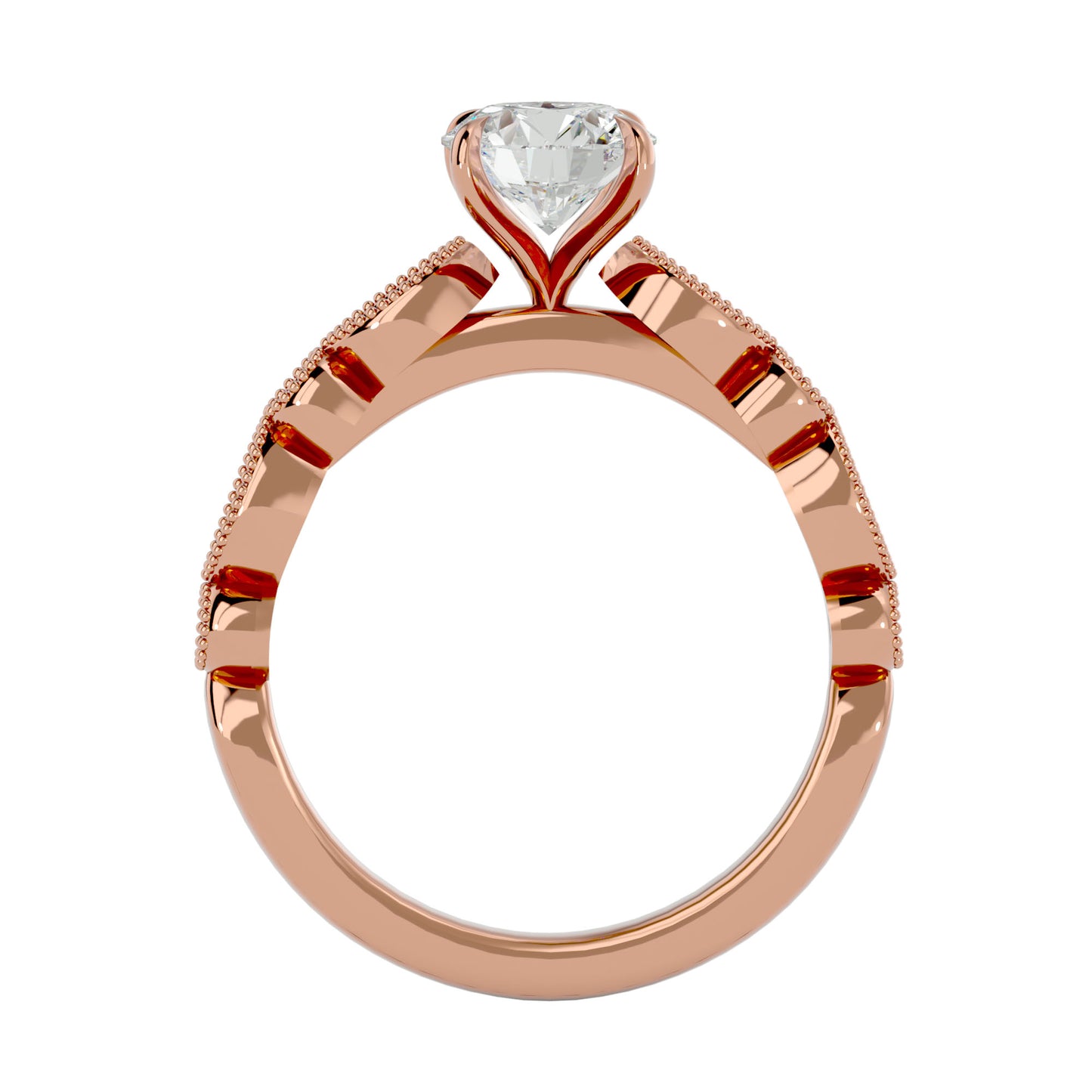 Malee vinatge diamond engagement ring