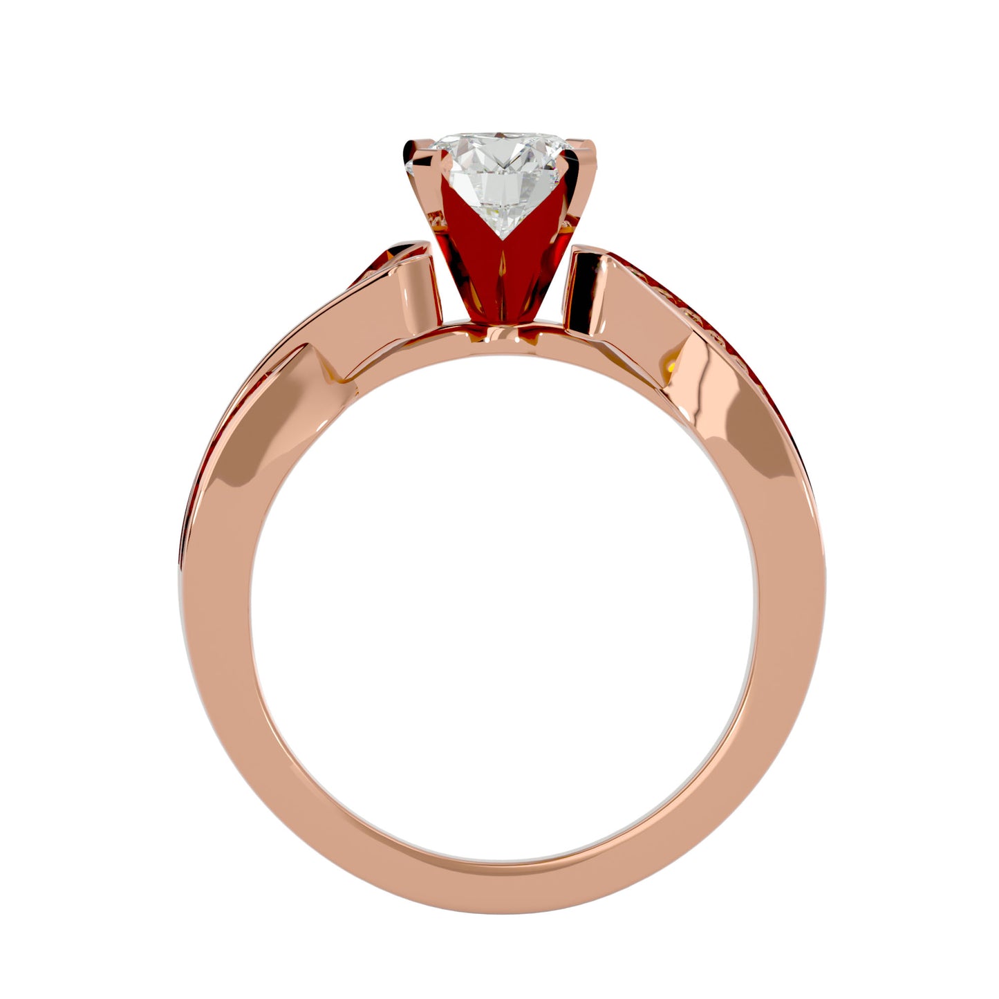 Siriporn diamond engagement ring