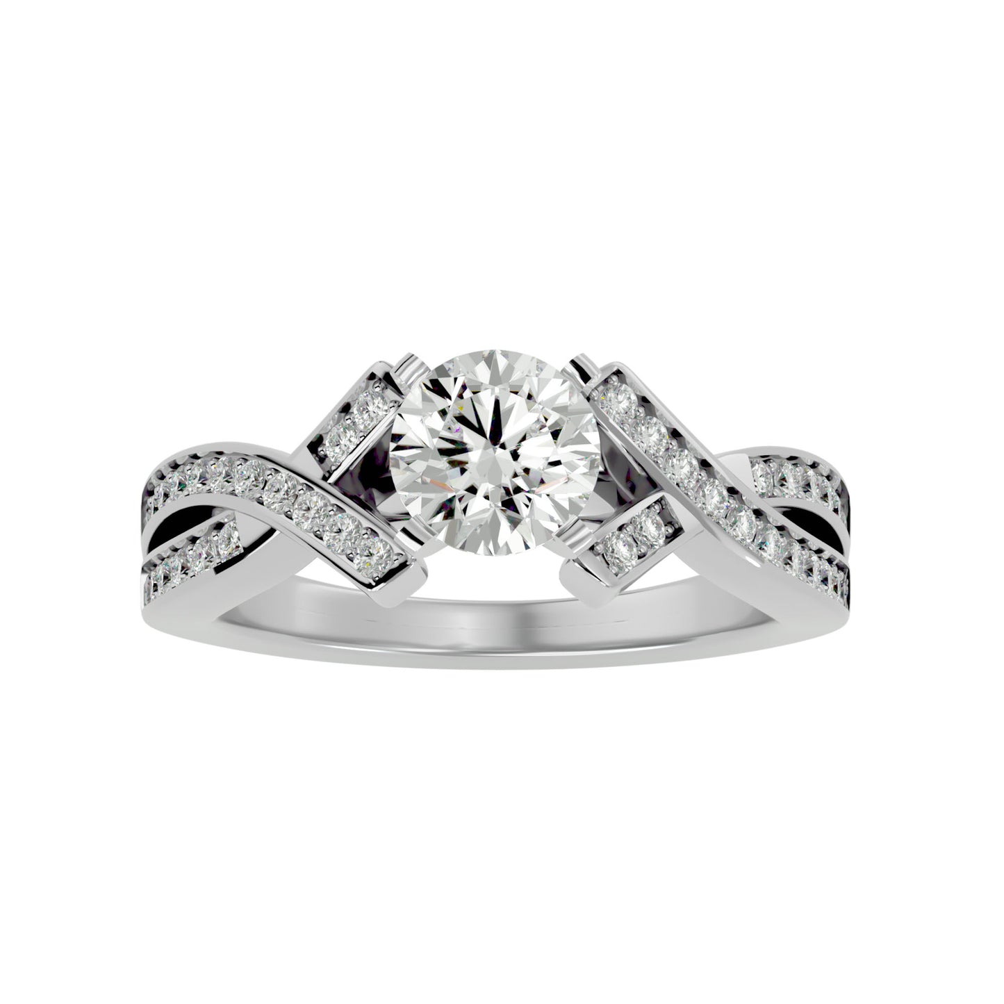Siriporn diamond engagement ring