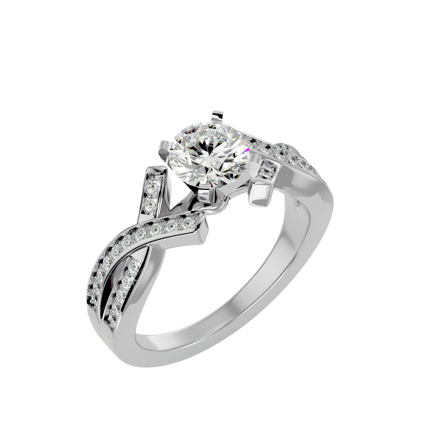 Siriporn diamond engagement ring