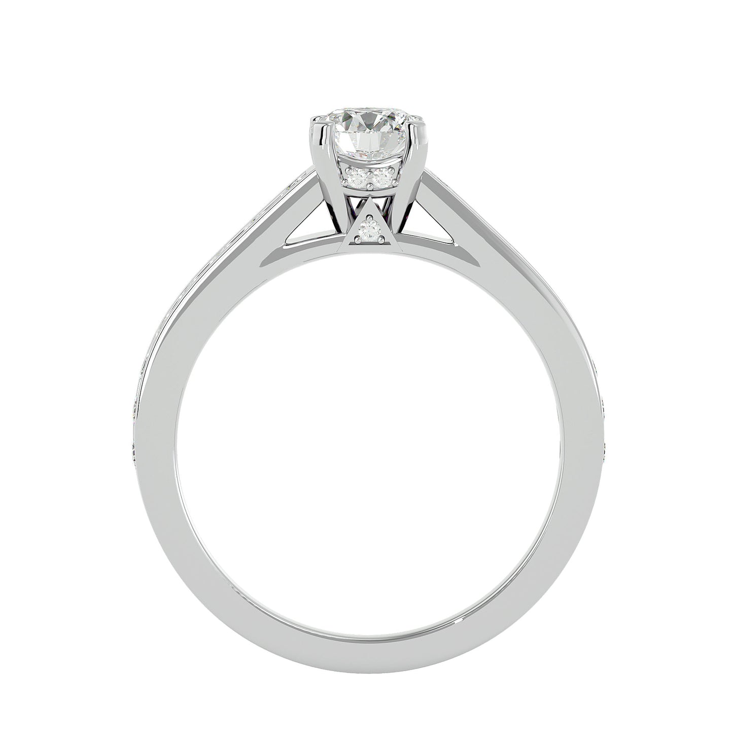 Nathalie diamond engagement ring