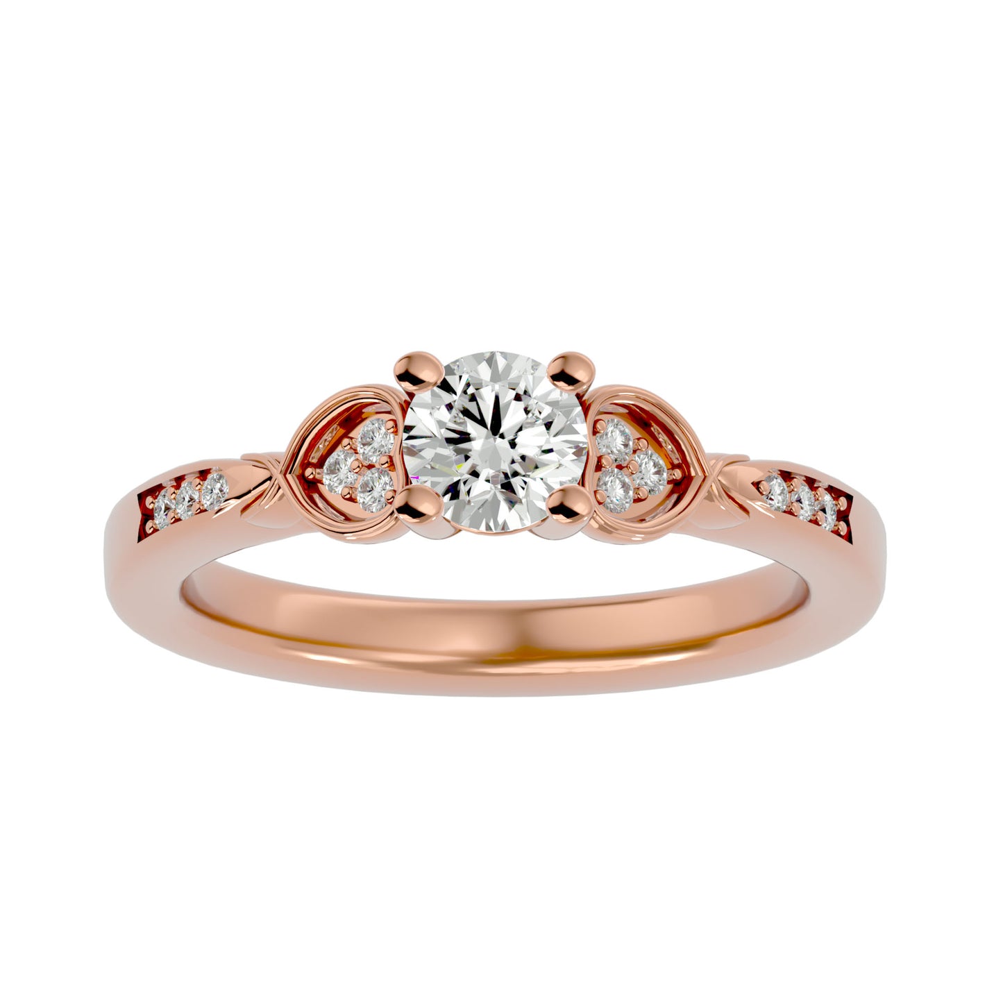 Elina diamond engagement ring