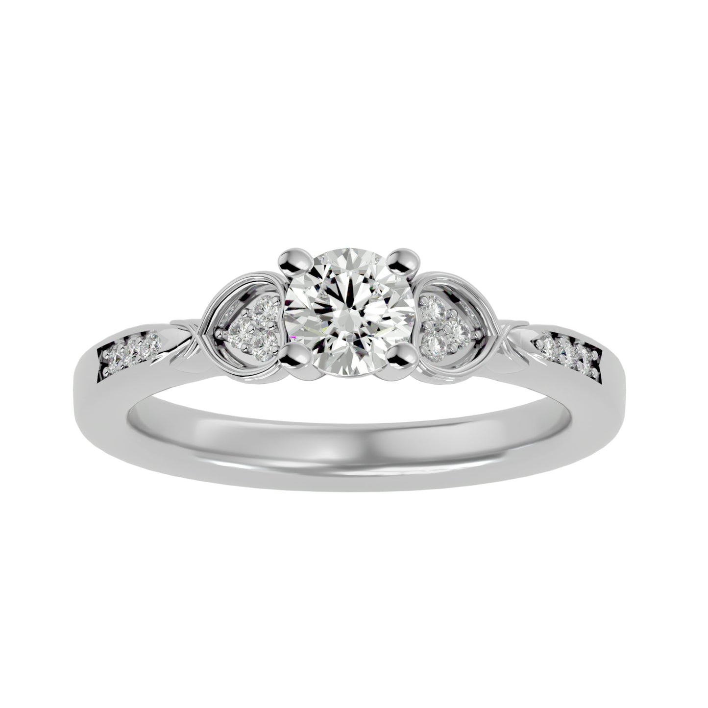 Elina diamond engagement ring
