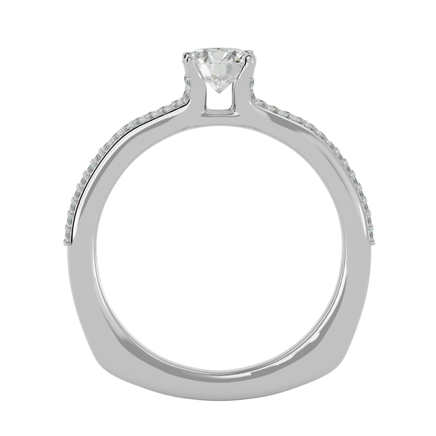 Alina diamond engagement ring
