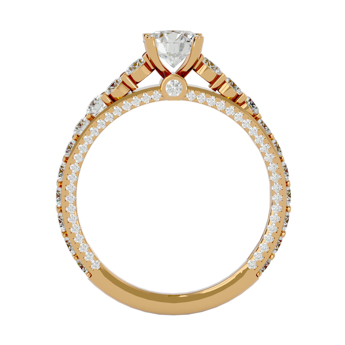 Prisha diamond engagement ring