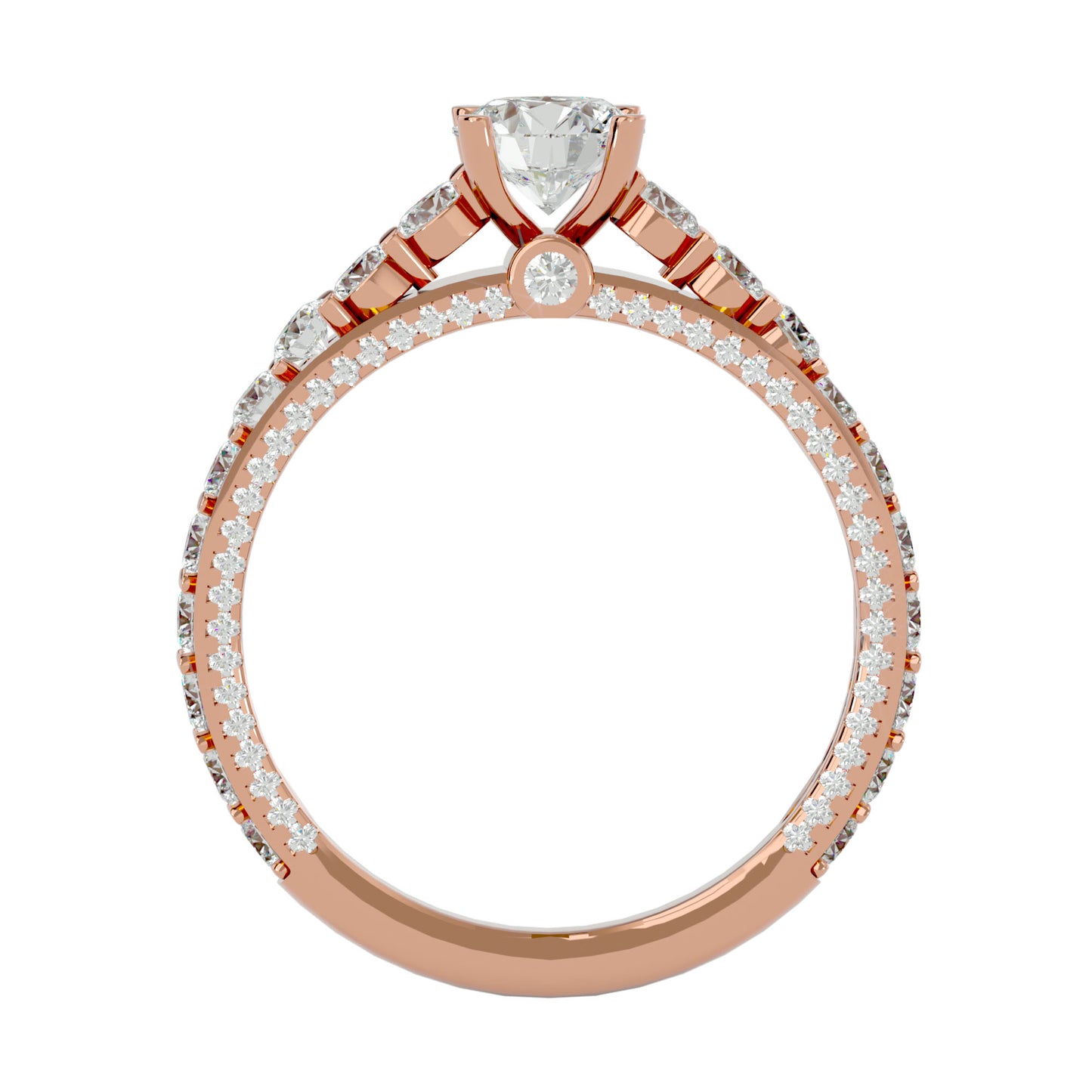 Mishka diamond engagement ring
