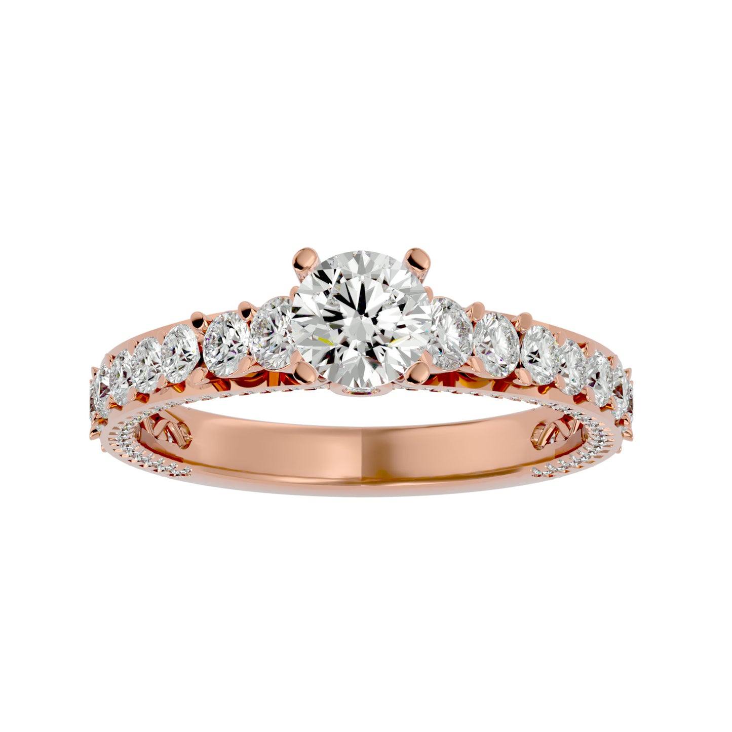 Mishka diamond engagement ring
