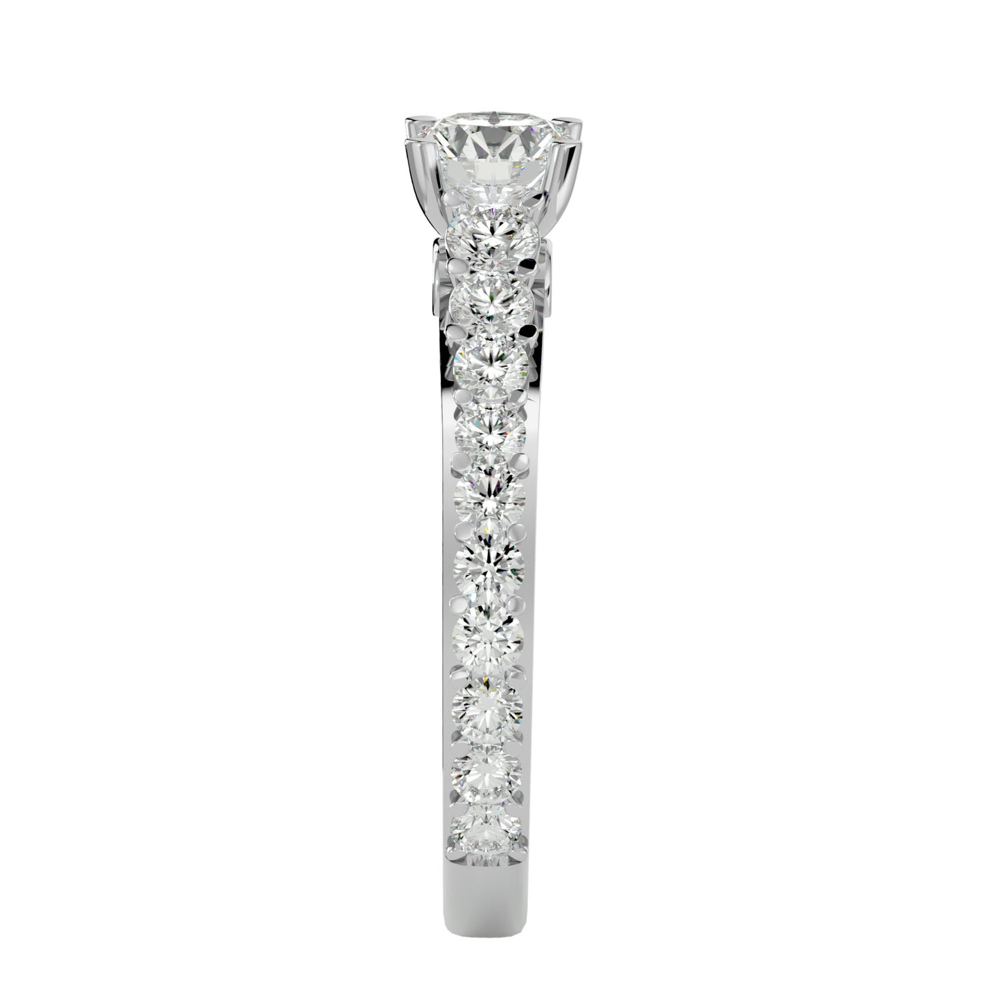 Mishka diamond engagement ring