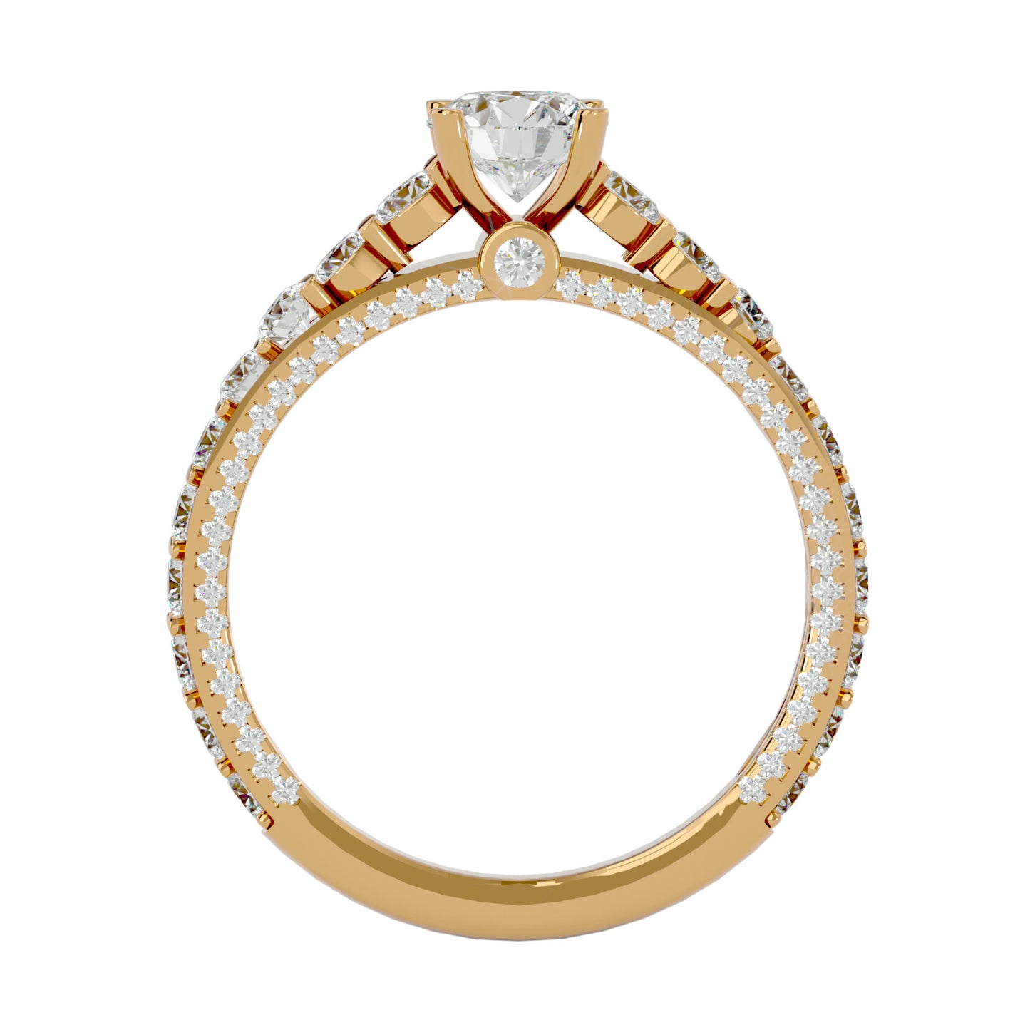 Mishka diamond engagement ring