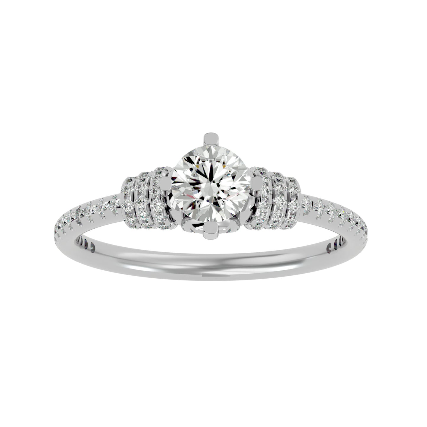Vira diamond engagement ring