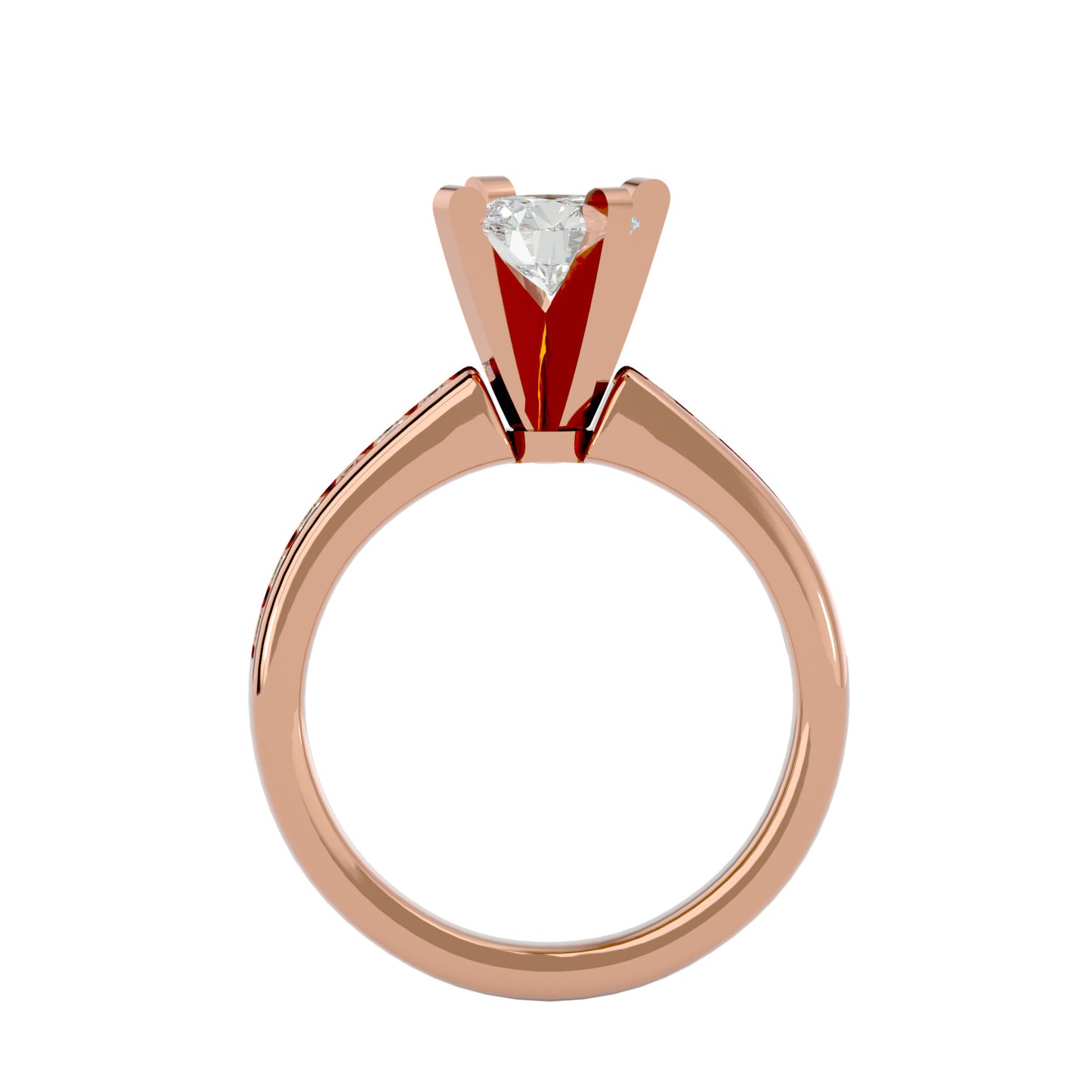 Eve diamond engagement ring