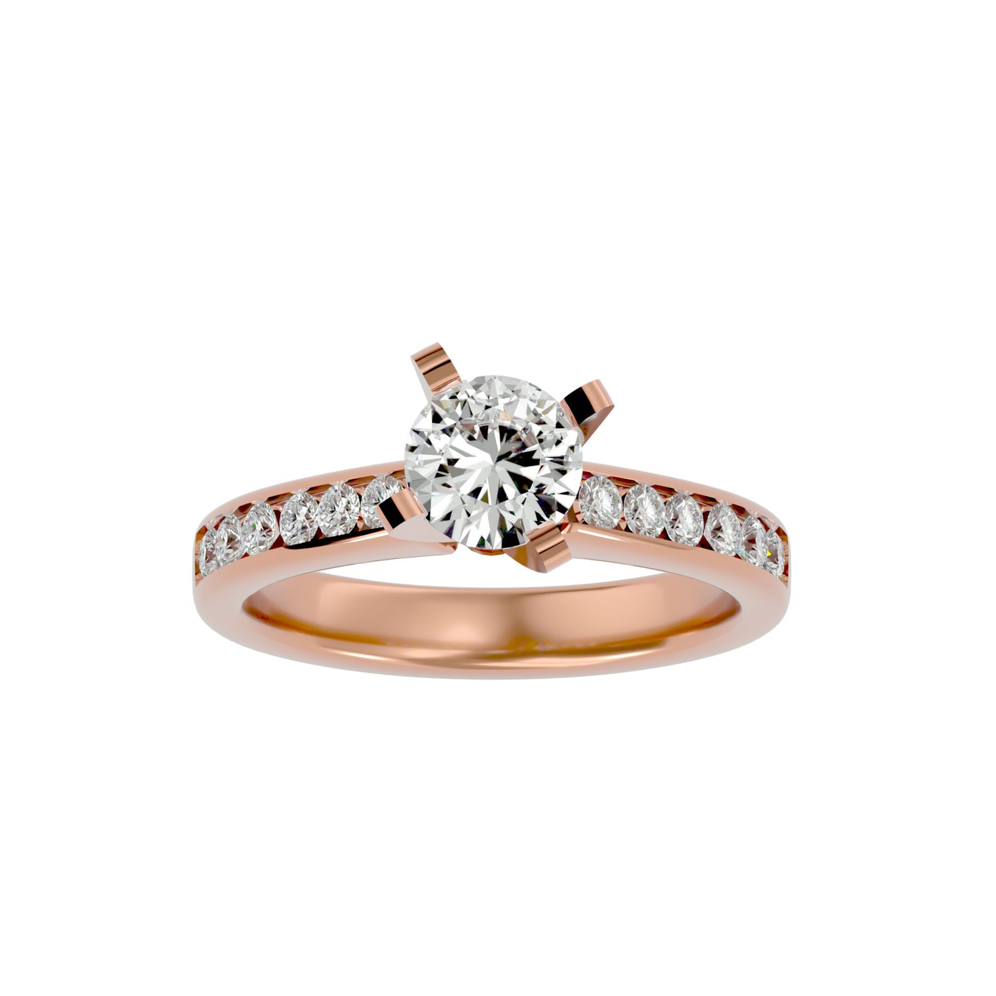 Eve diamond engagement ring