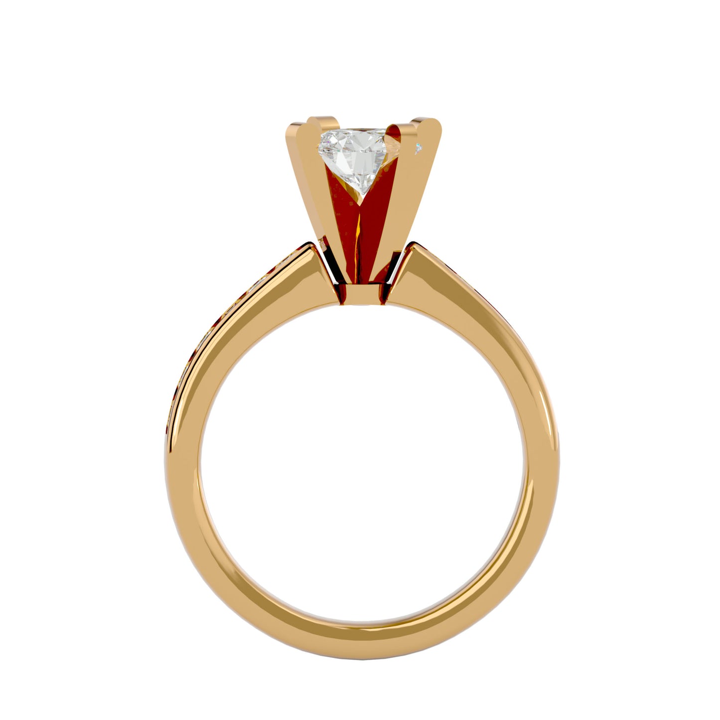 Eve diamond engagement ring