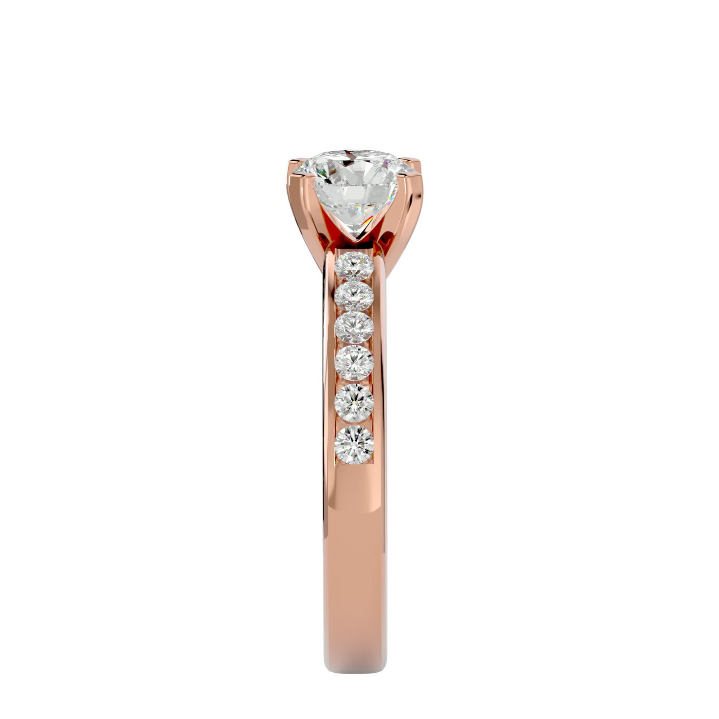 Emery diamond engagement ring