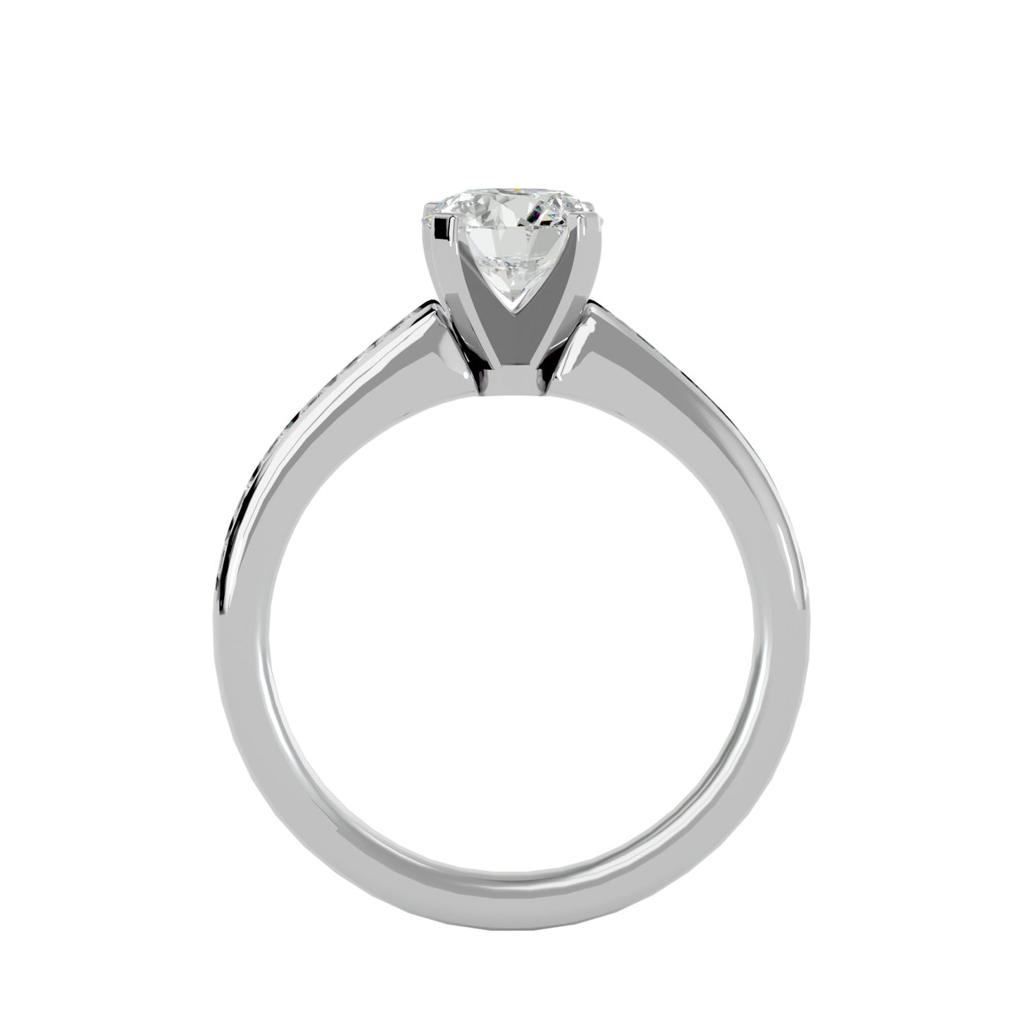 Emery diamond engagement ring