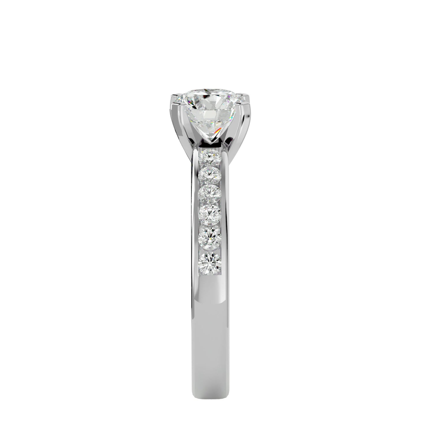 Emery diamond engagement ring