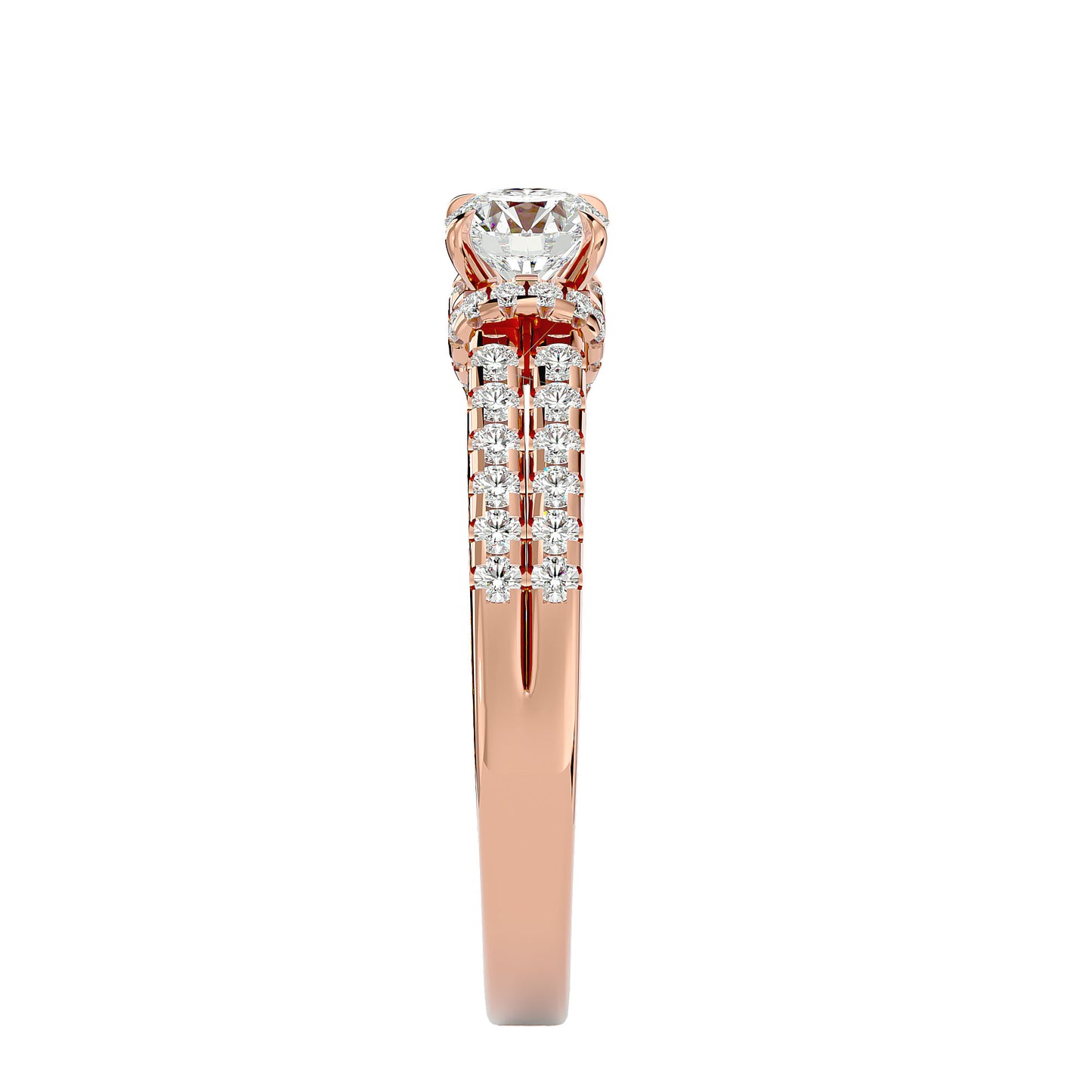 Yvaine diamond engagement ring