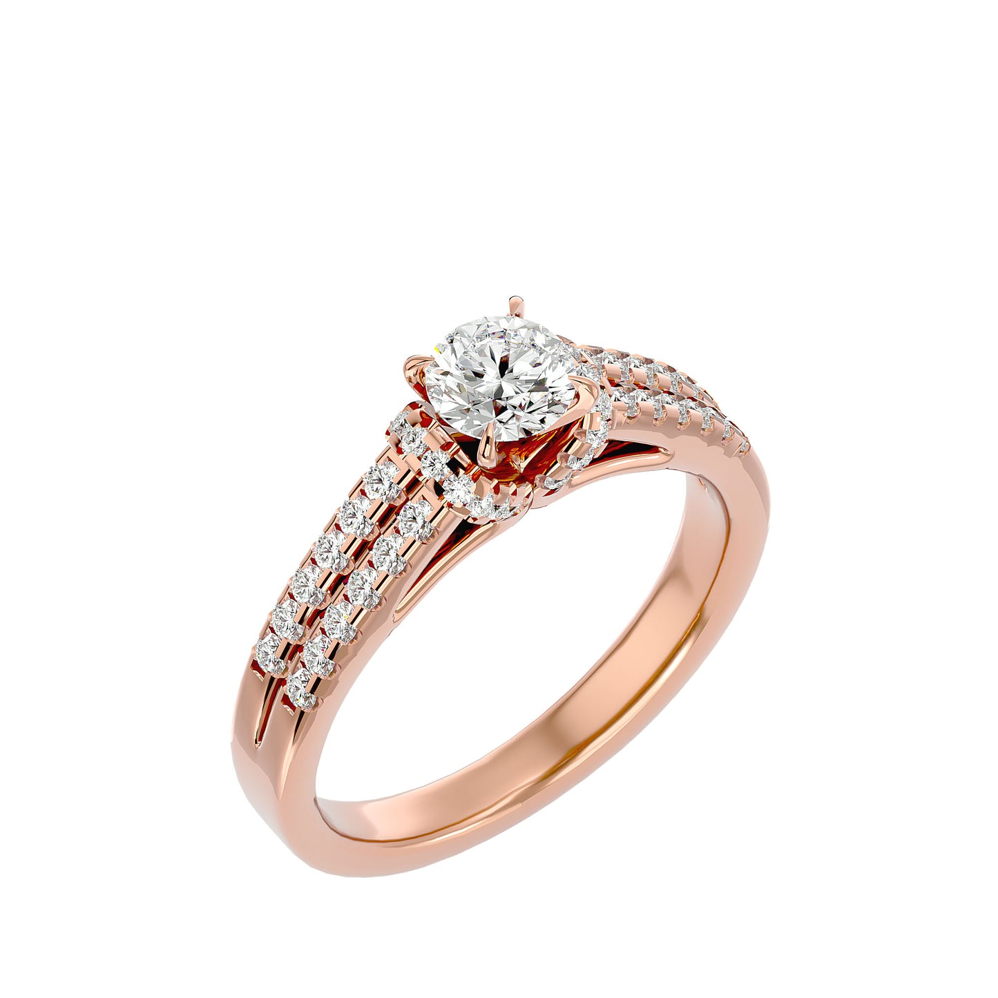 Yvaine diamond engagement ring