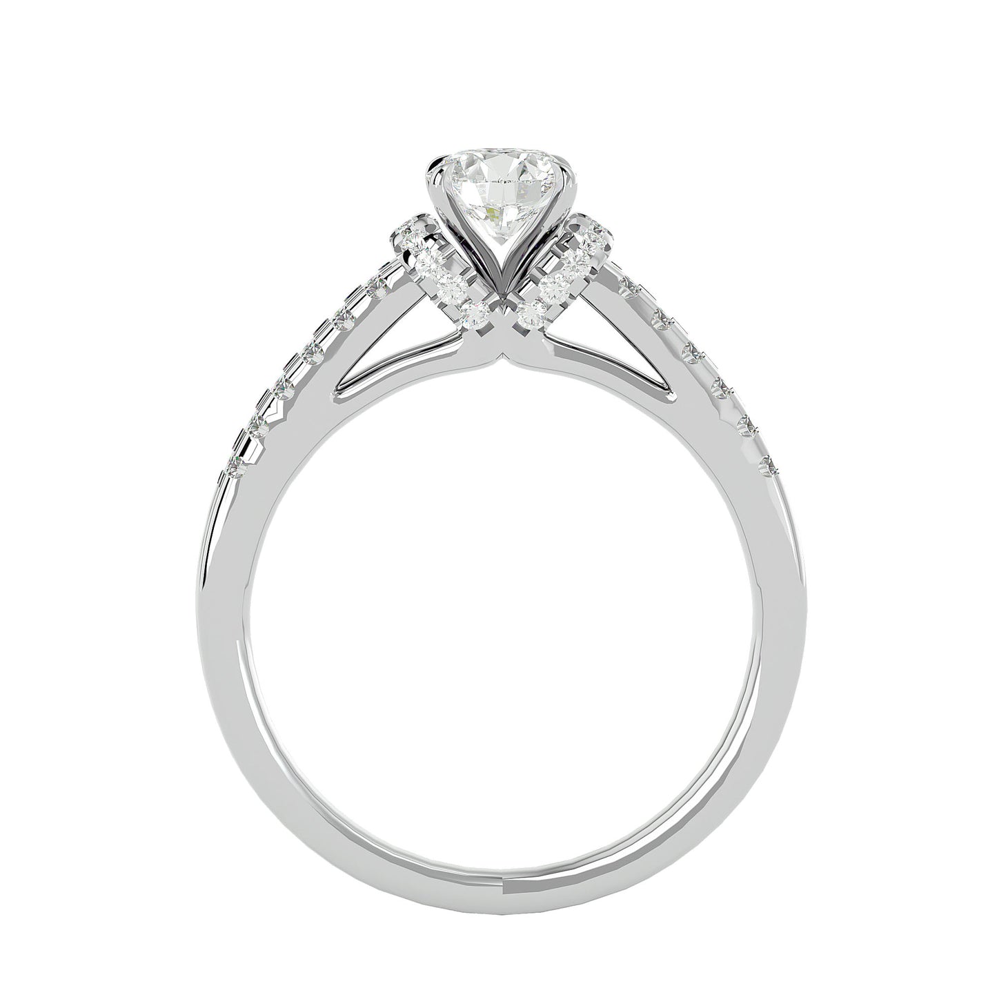 Yvaine diamond engagement ring
