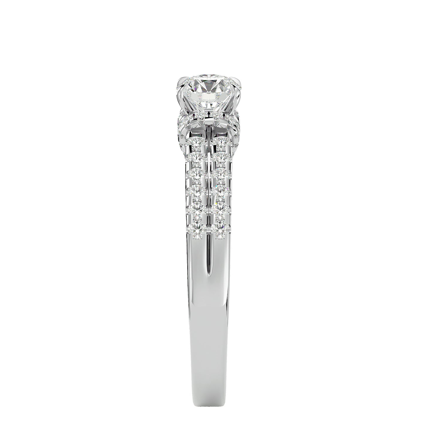 Yvaine diamond engagement ring
