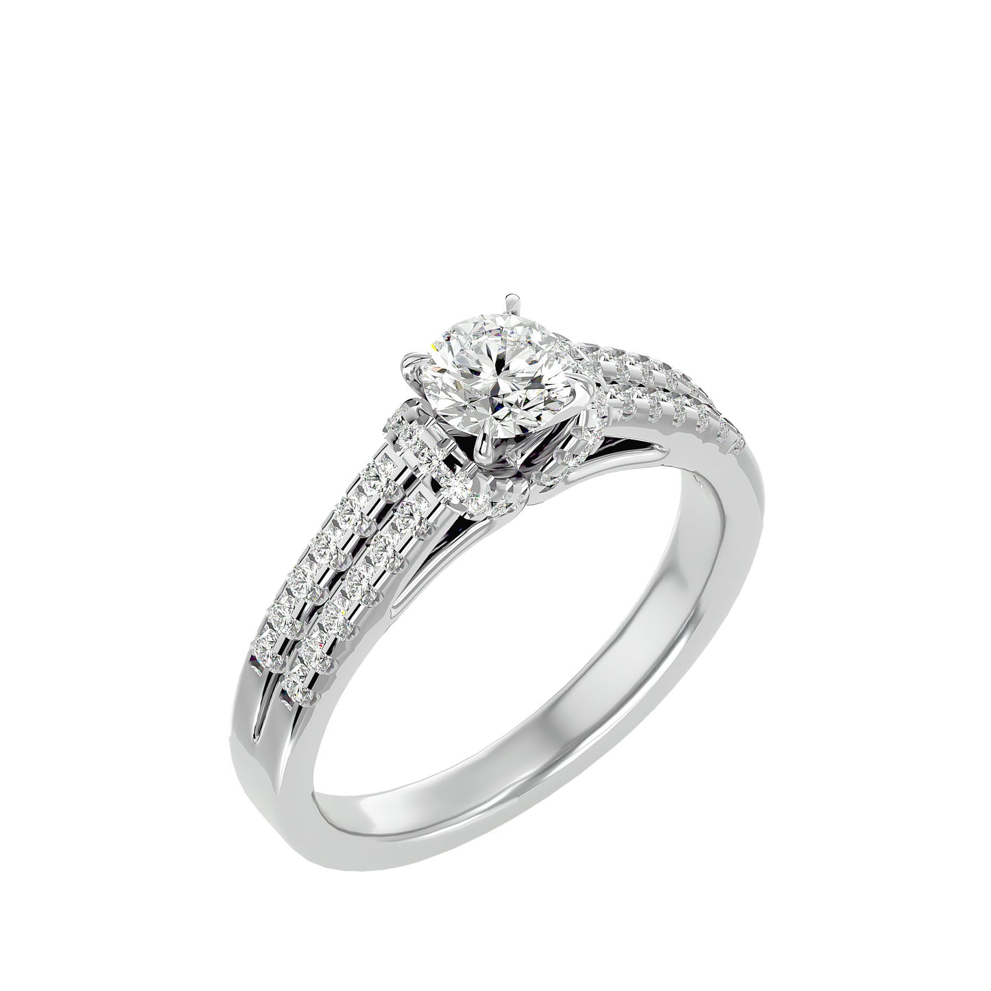 Yvaine diamond engagement ring