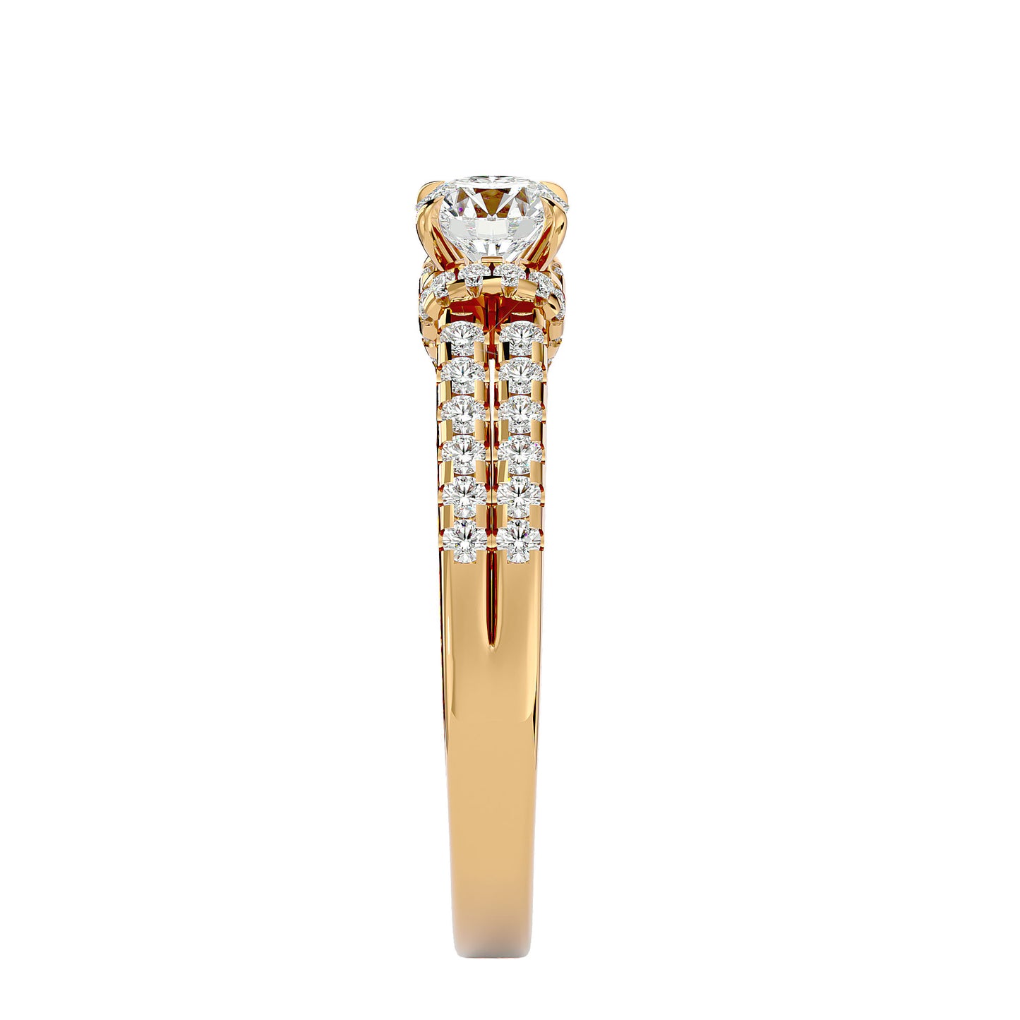 Yvaine diamond engagement ring